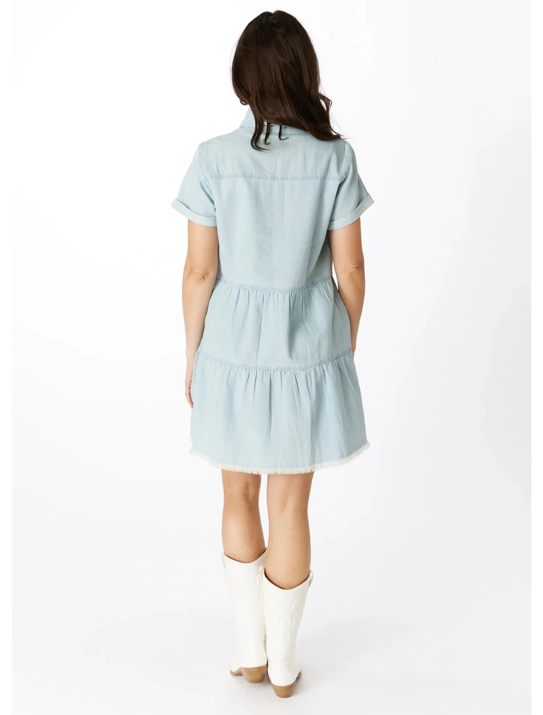 Gator Girl Denim Dress