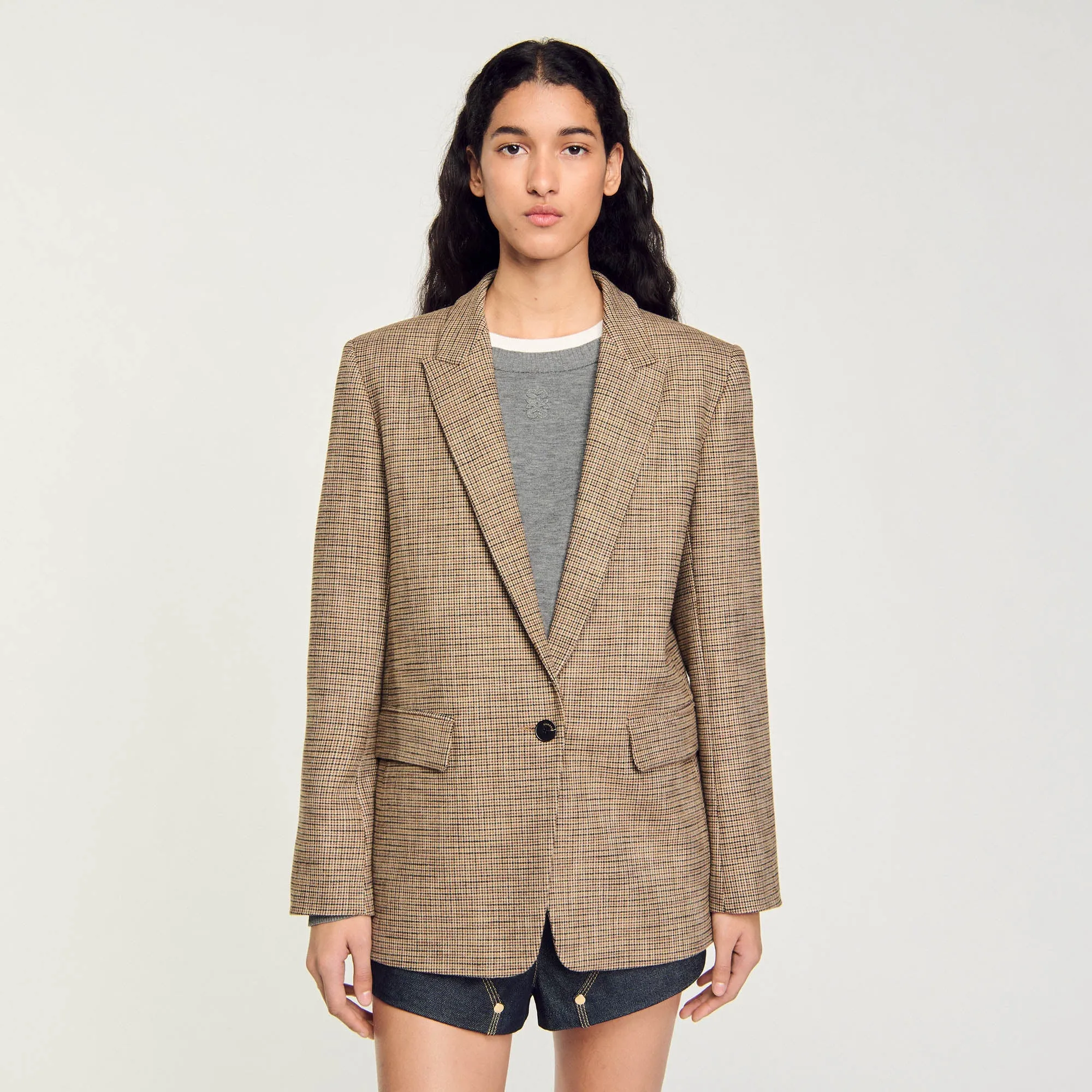 Ginna Suit Jacket Brown