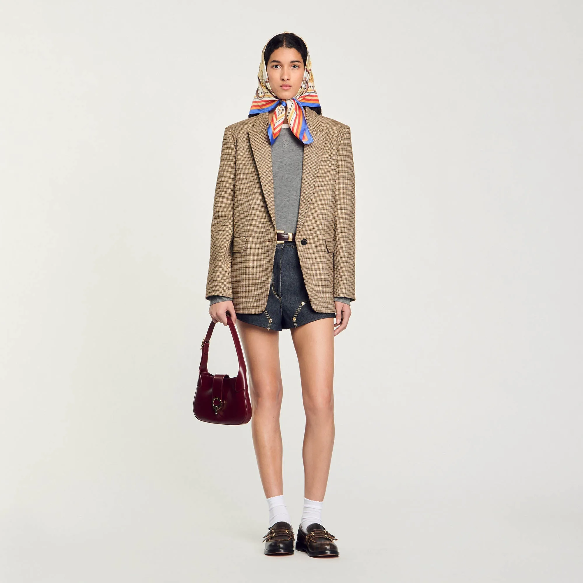 Ginna Suit Jacket Brown