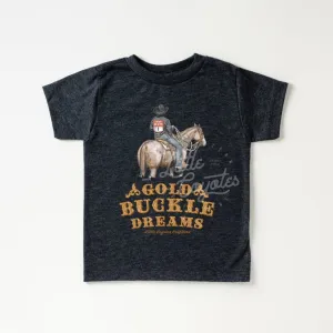 Gold Buckle Dreams Roper Kid's Tee