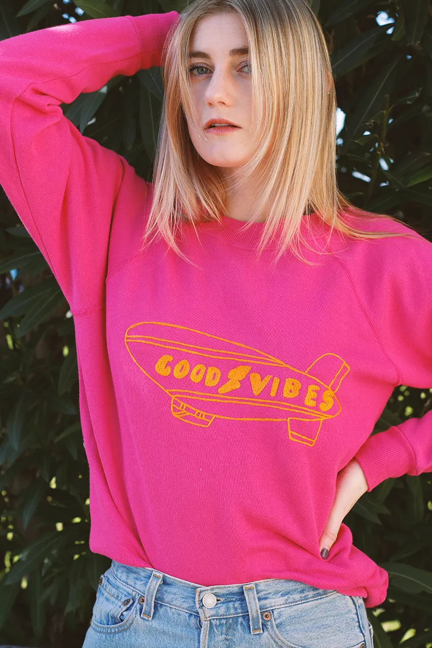 Good Vibes Vintage Sweatshirt