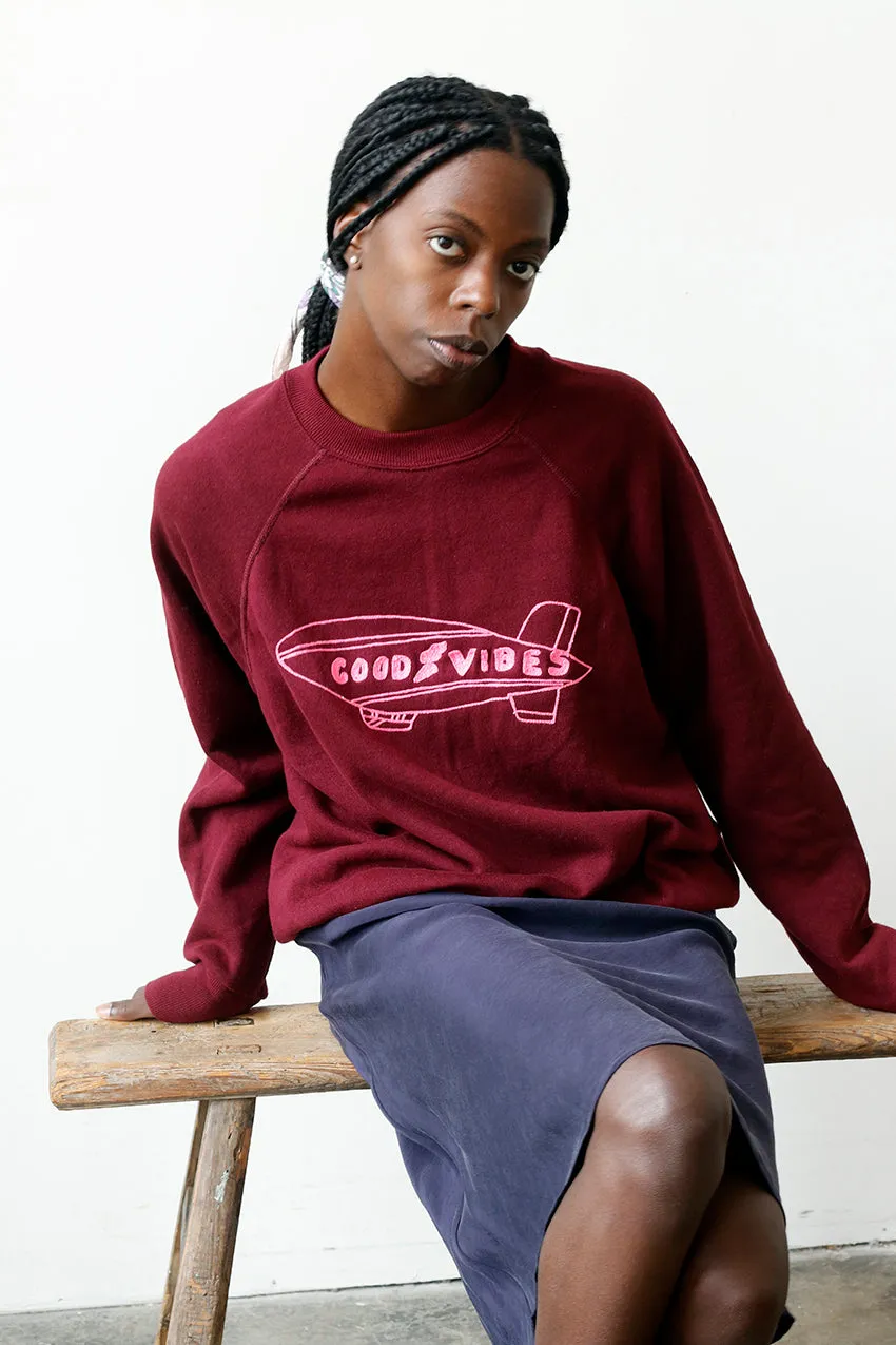 Good Vibes Vintage Sweatshirt