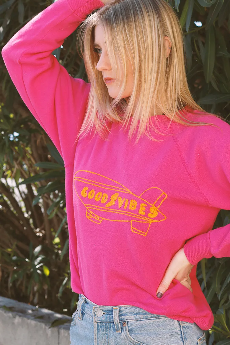 Good Vibes Vintage Sweatshirt