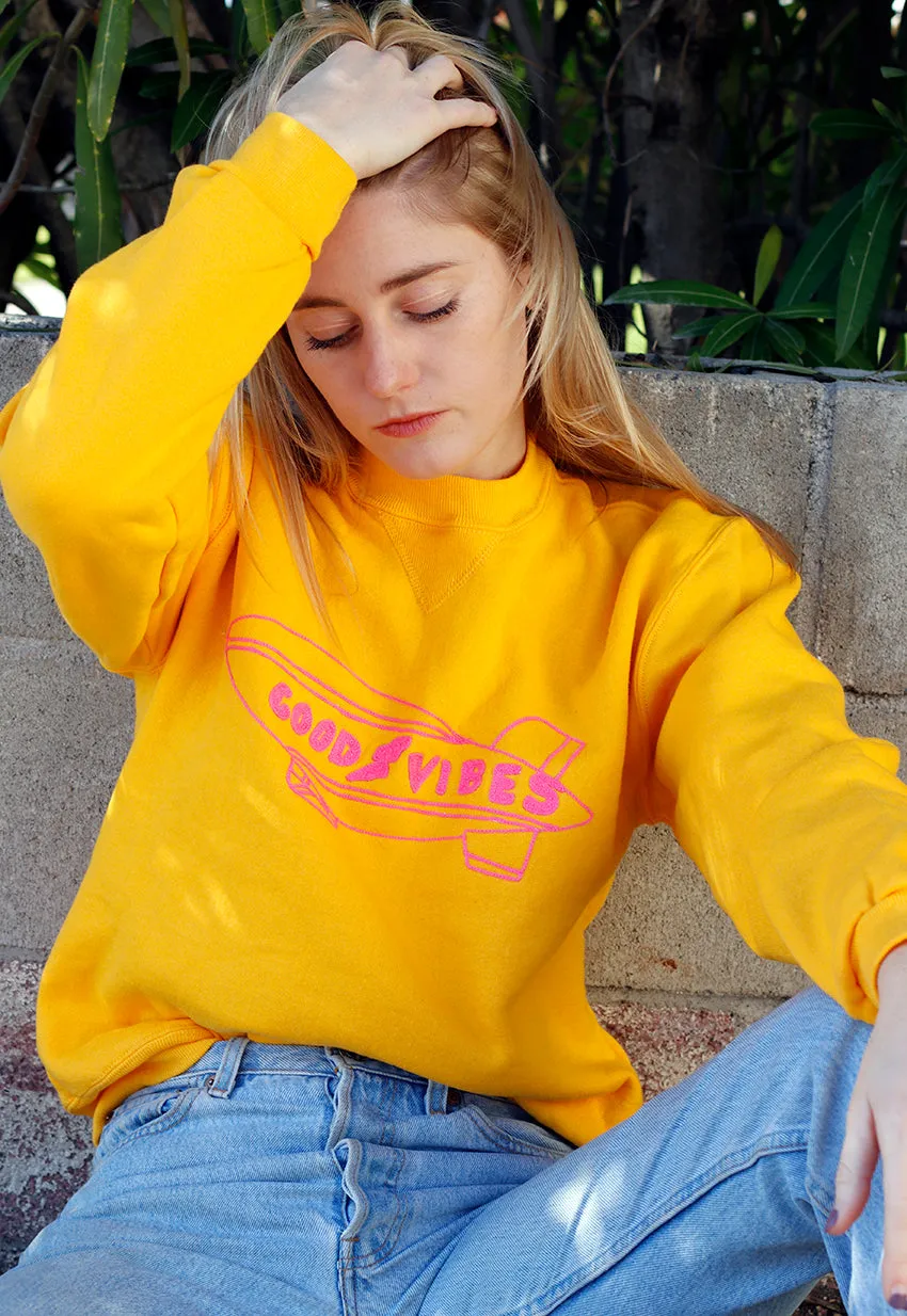 Good Vibes Vintage Sweatshirt