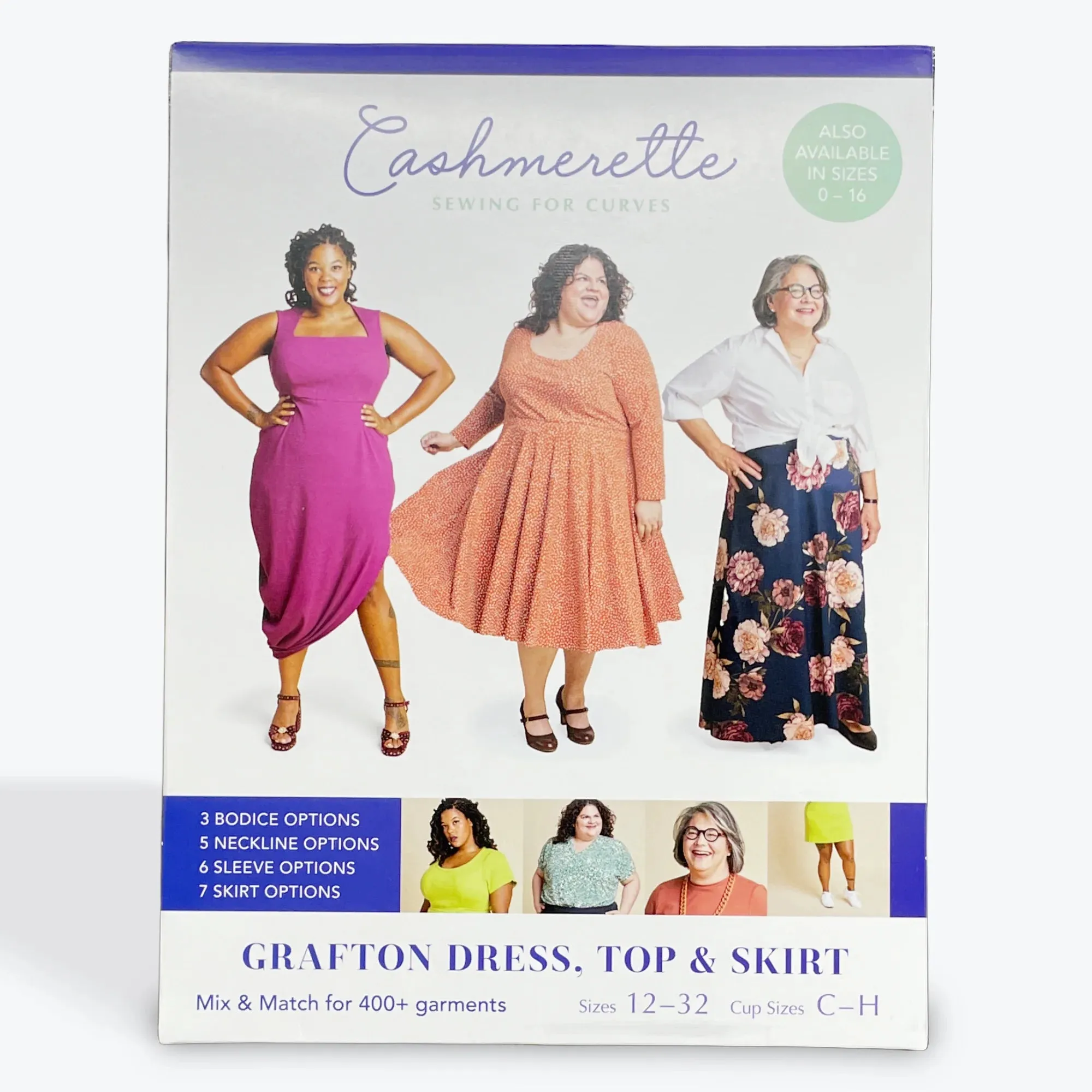 Grafton Dress, Top and Skirt - Cashmerette