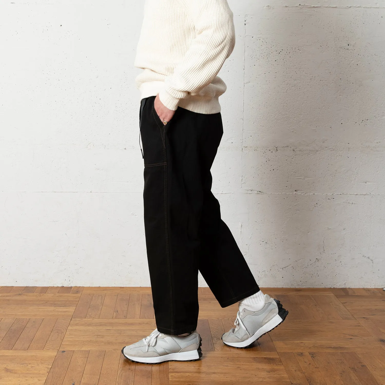 Gramicci× 山勝染工 | グラミチ×ヤマカツセンコウ　 名古屋黒紋付染 LOOSE TAPERED PANT