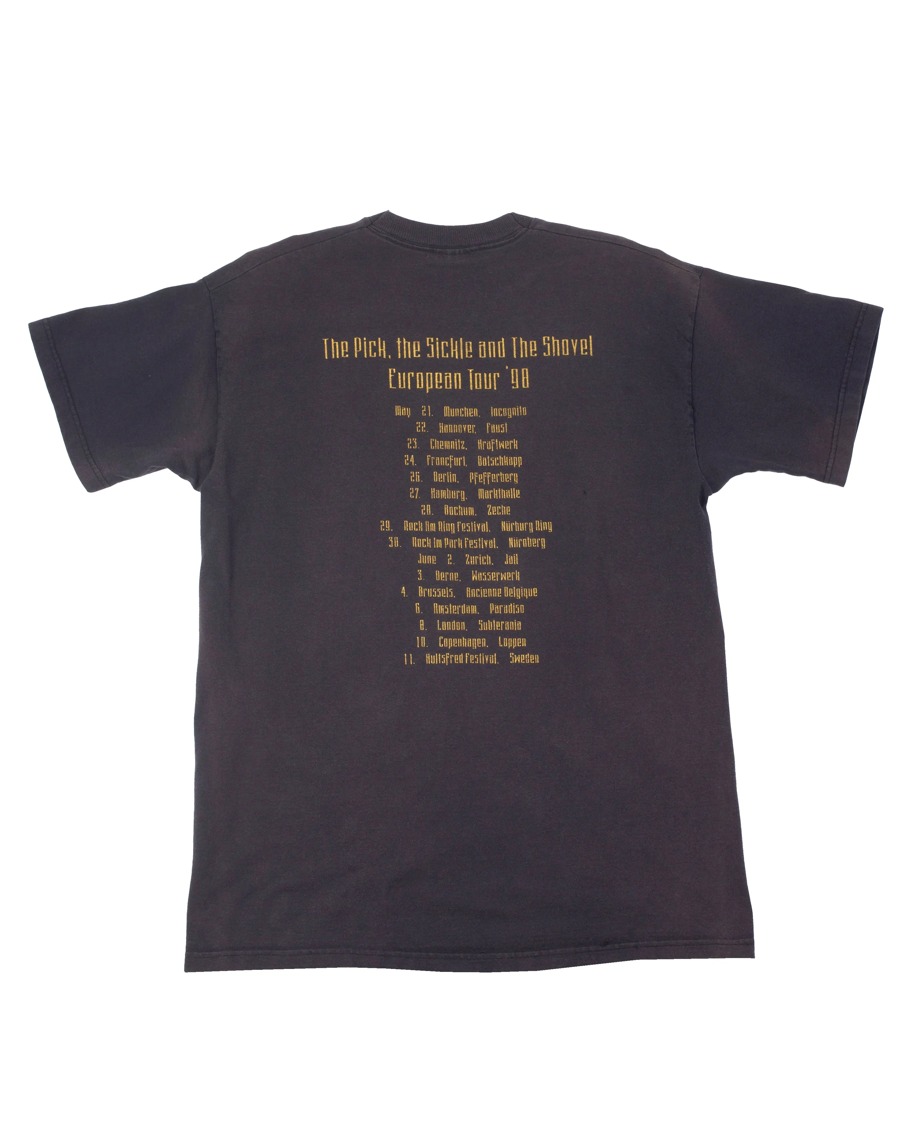 Gravediggaz Euro Tour 1998 T-Shirt