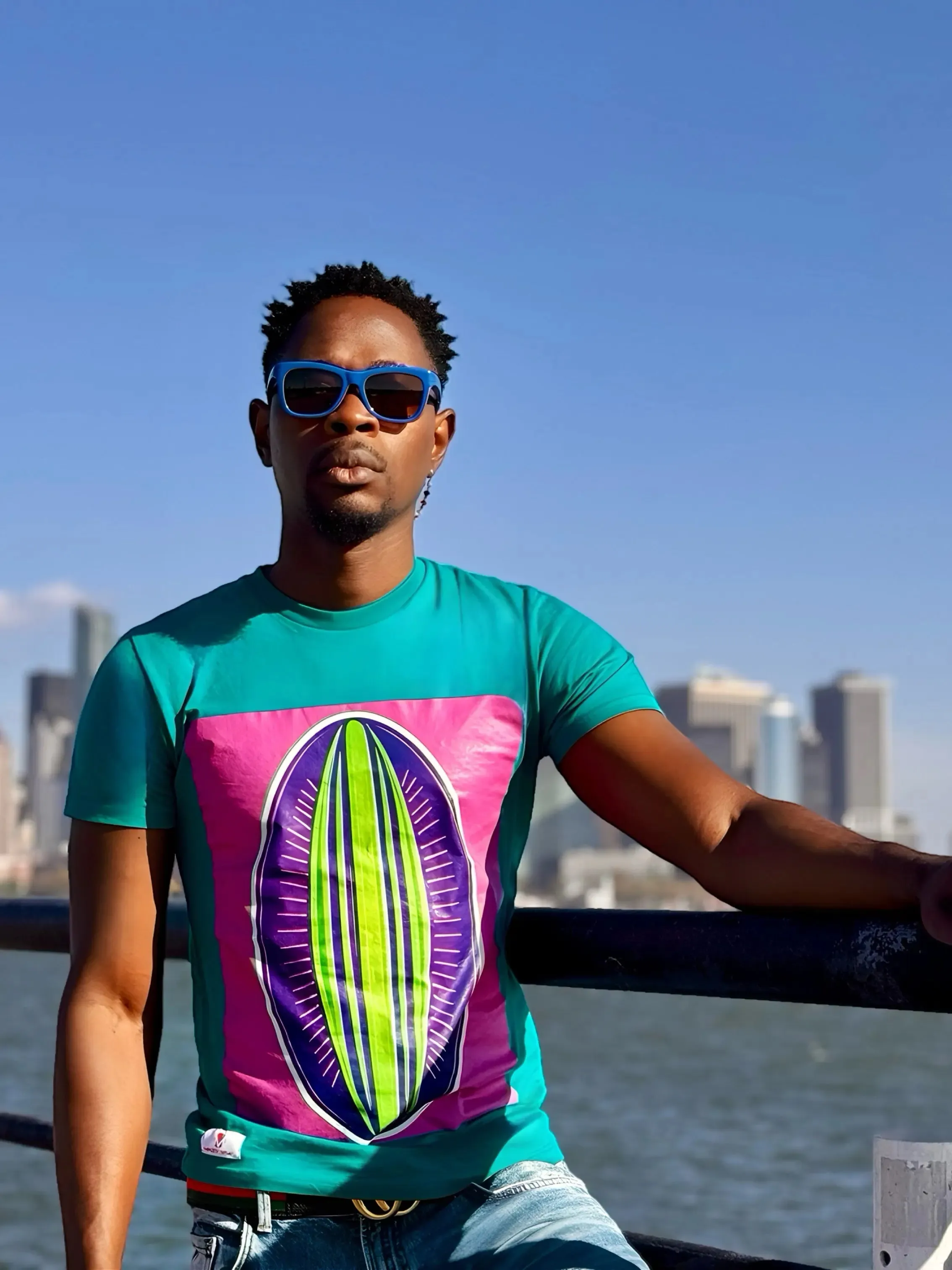 Green Diatom Short Sleeve Staple T-Shirt