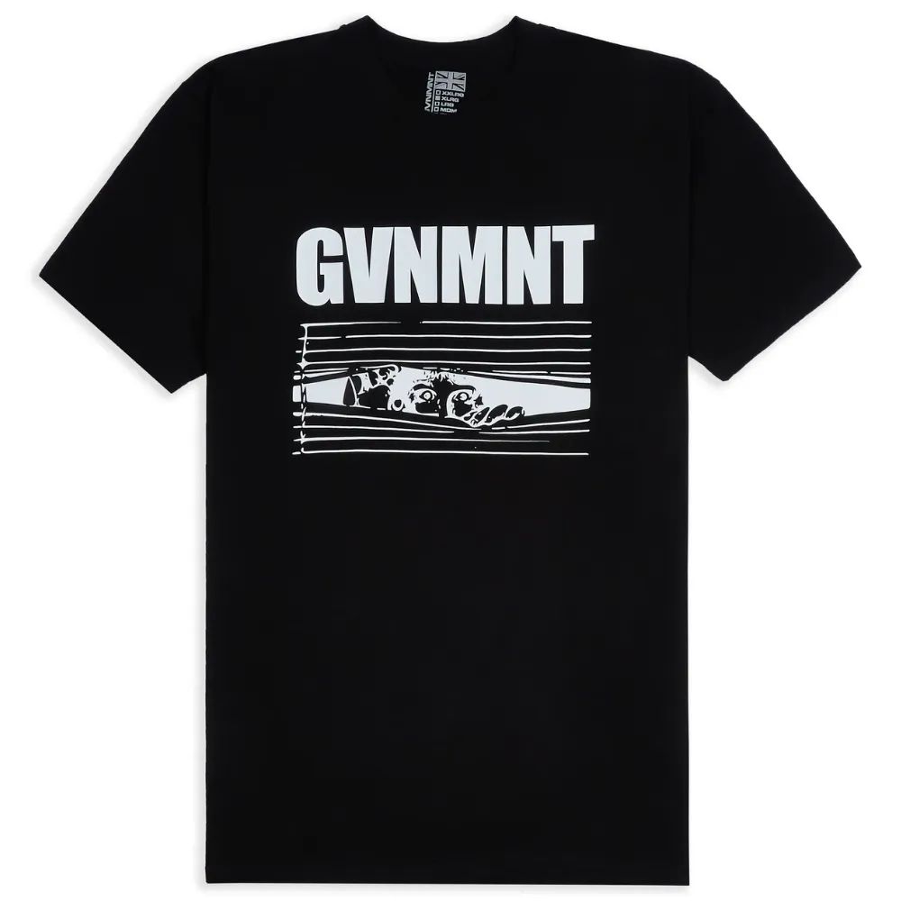 GVNMNT Clothing Co Eyes Out T-Shirt | Black