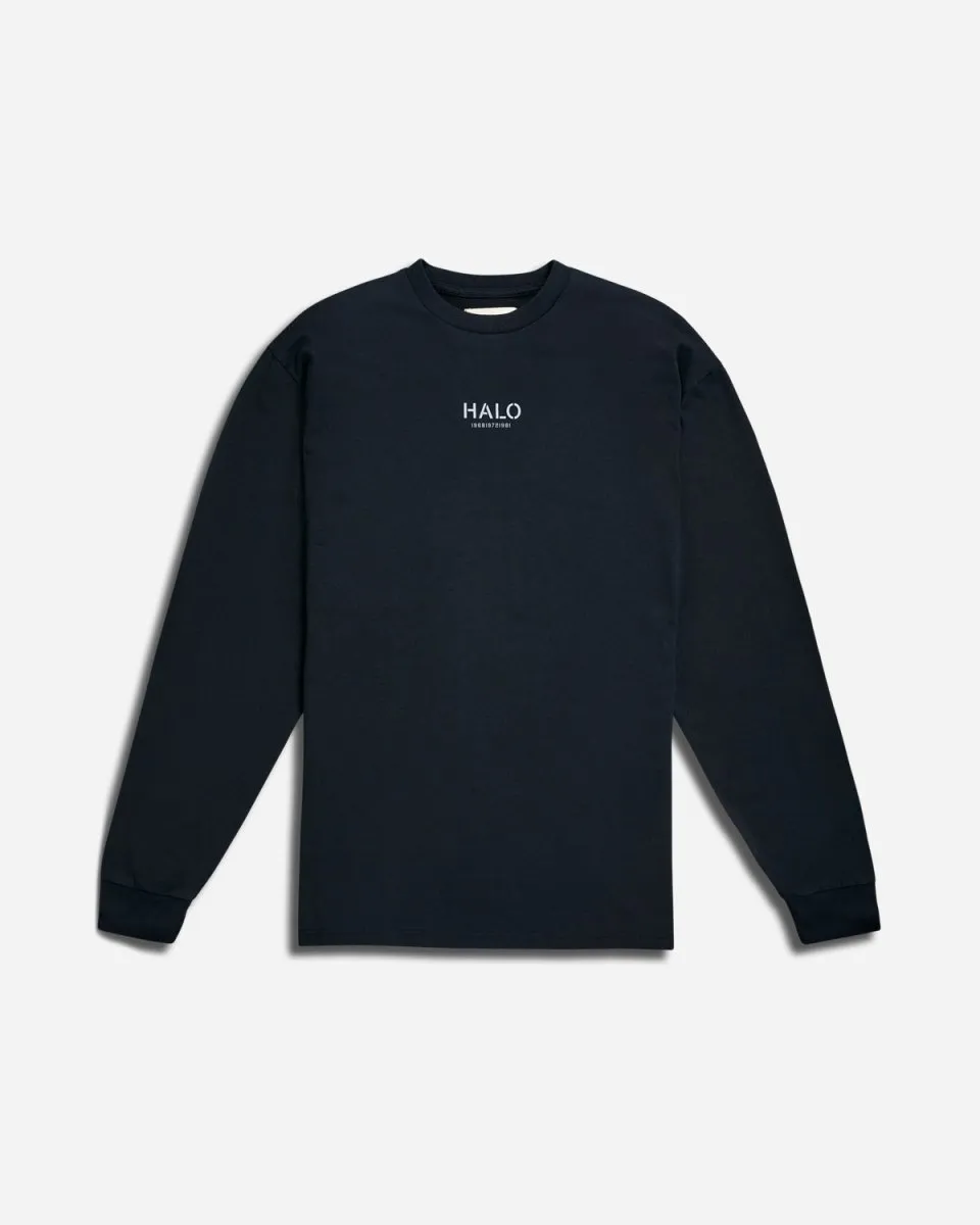 Halo Graphic L/S Tee - Black