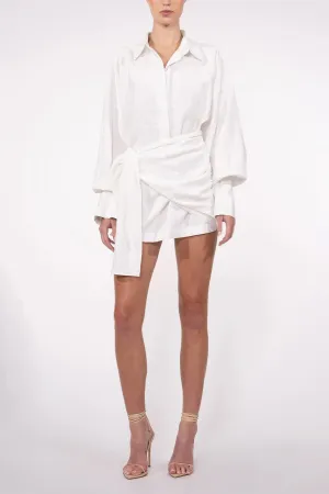 Heidi Mini Dress in White