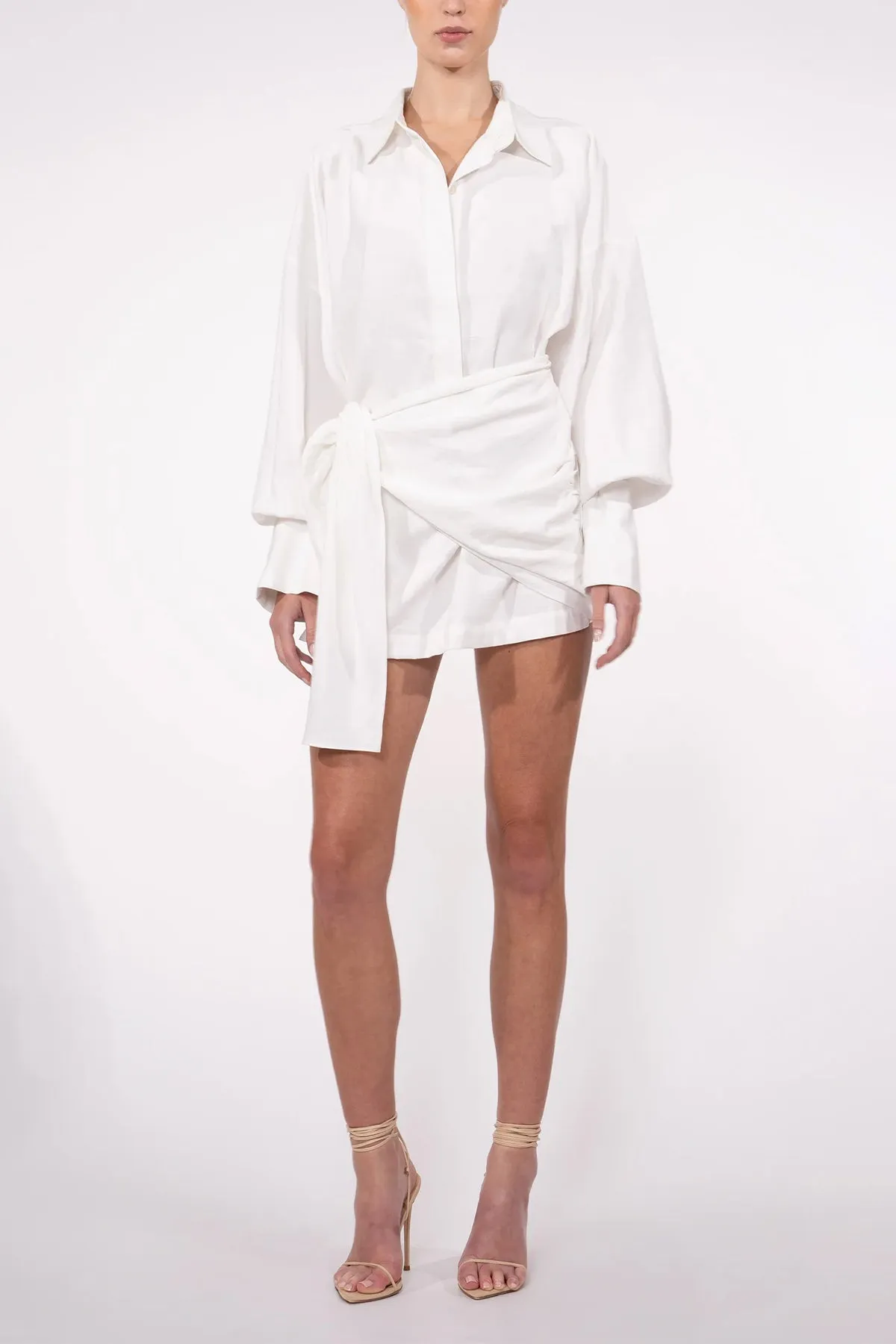 Heidi Mini Dress in White