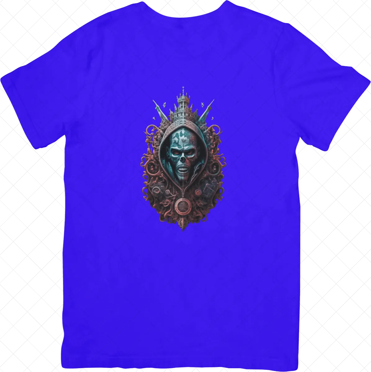 Hip Hop Skull Graphic T-Shirt