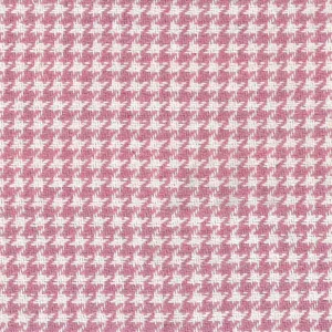 Hounds-Tooth Candy Pink & White