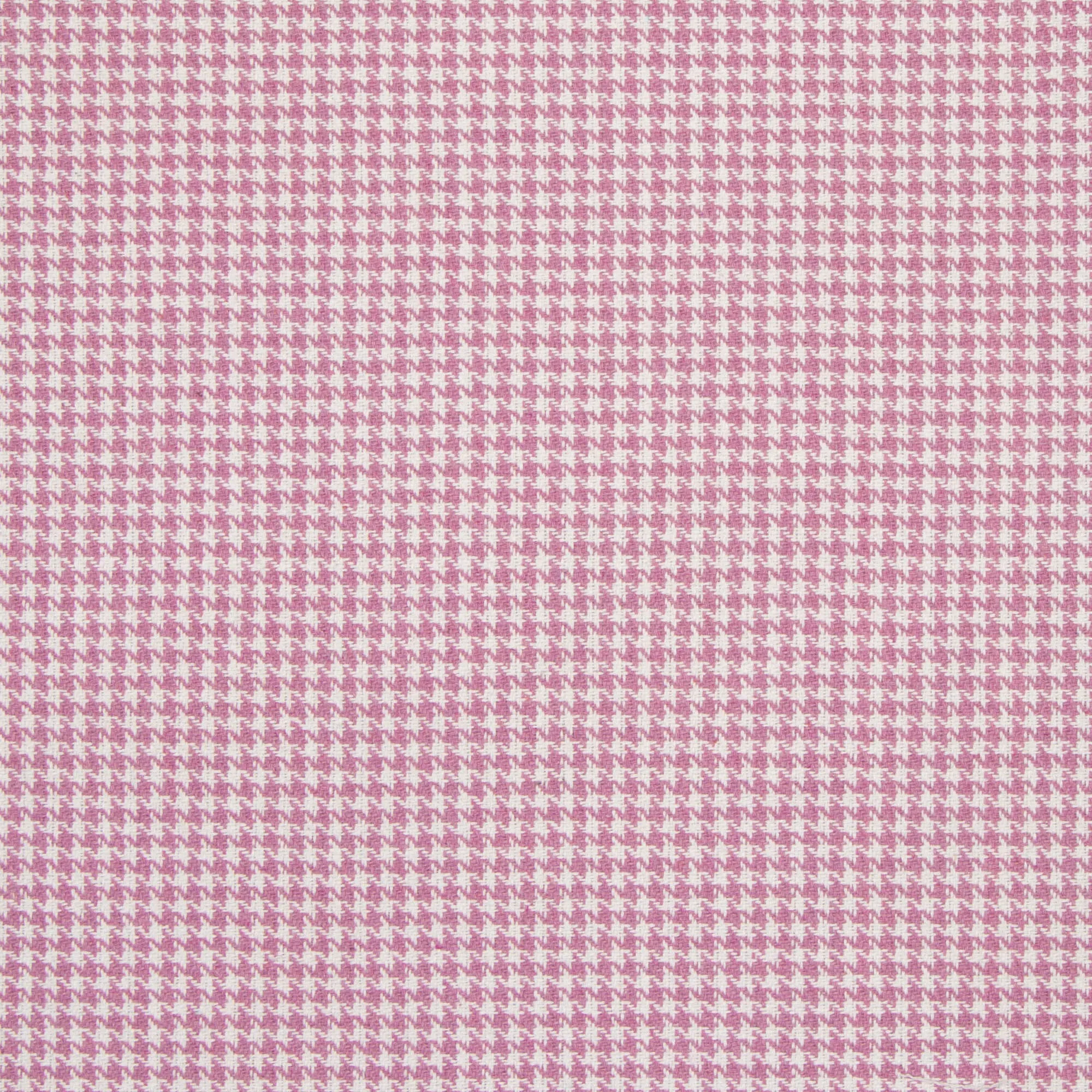 Hounds-Tooth Candy Pink & White
