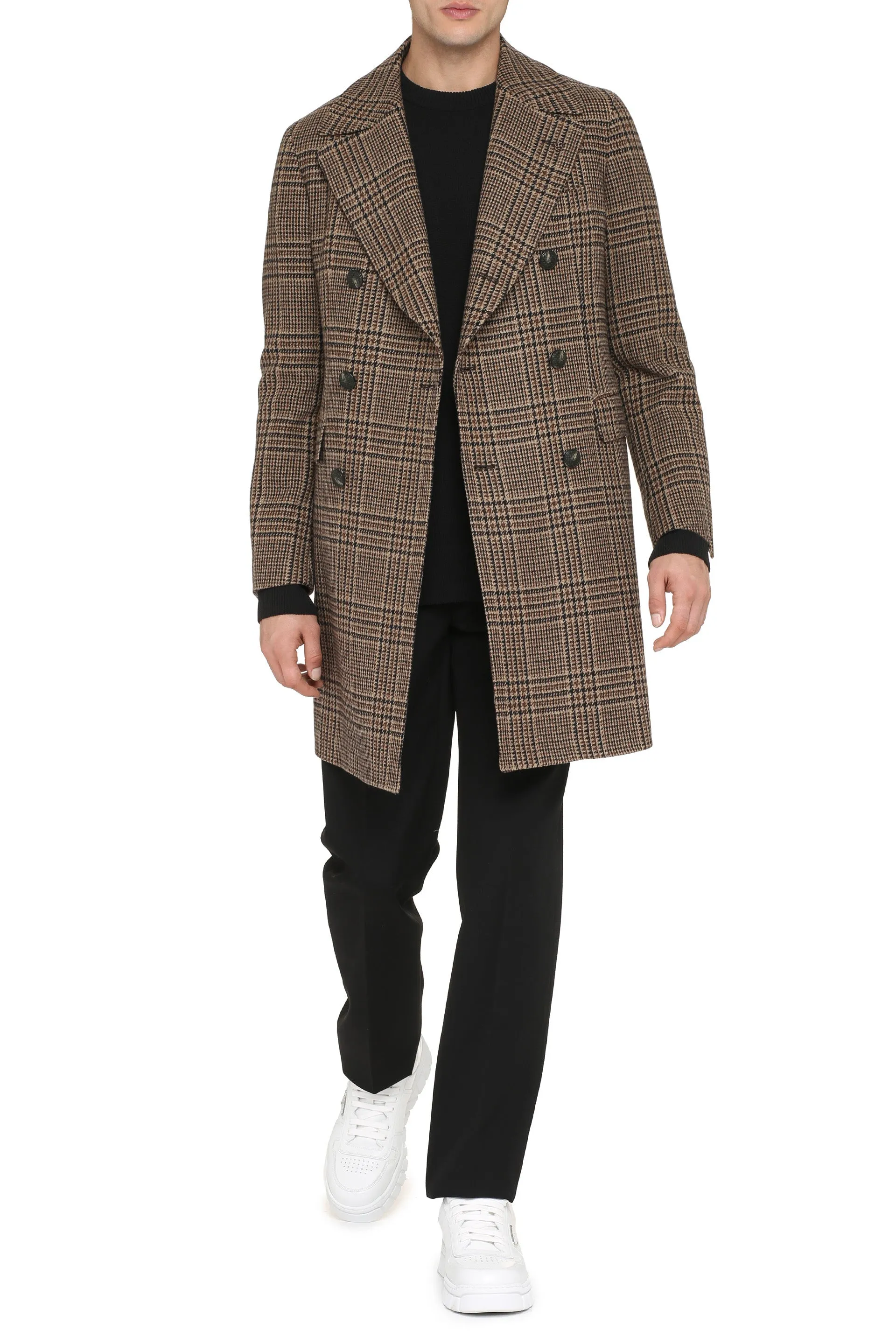 Houndstooth coat