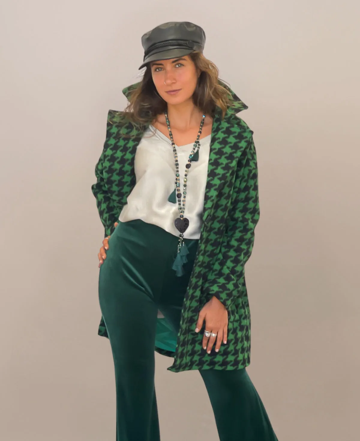 Houndstooth Coat