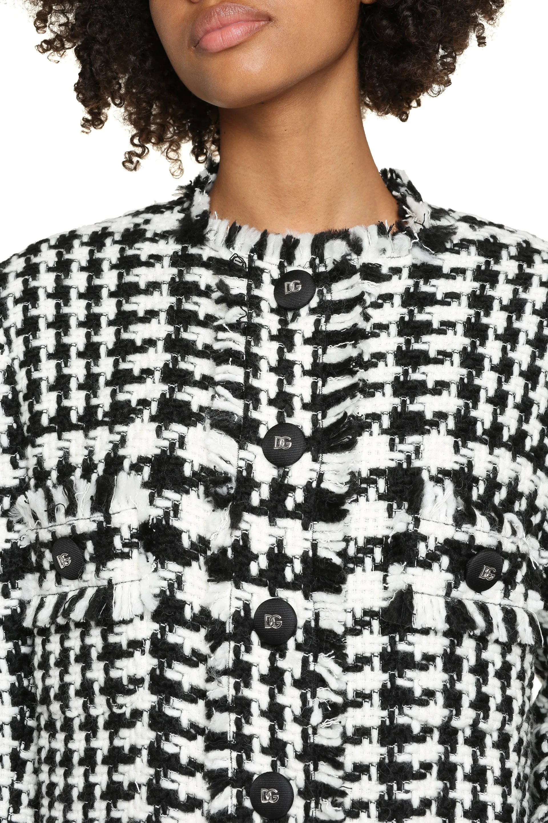 Houndstooth coat