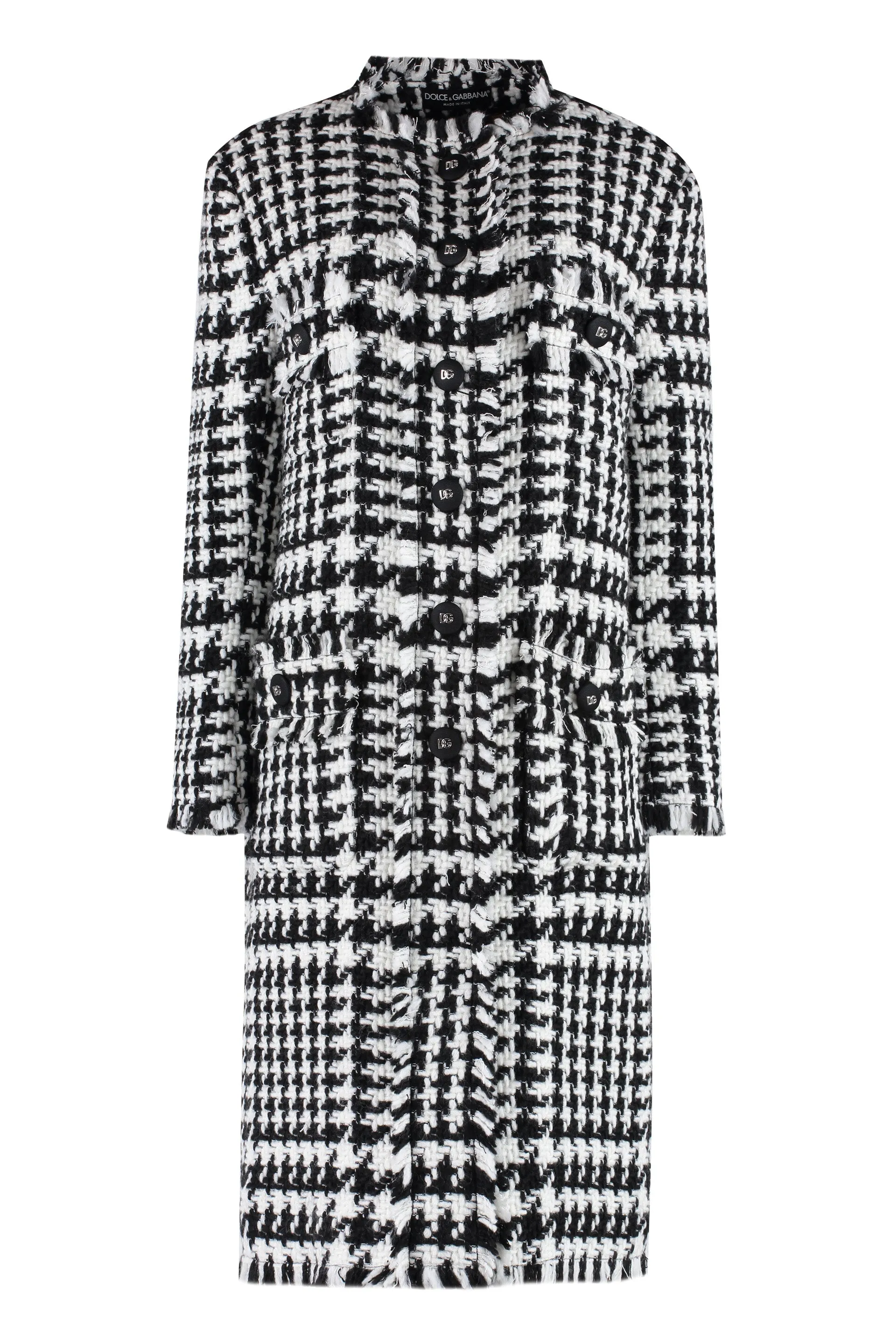 Houndstooth coat