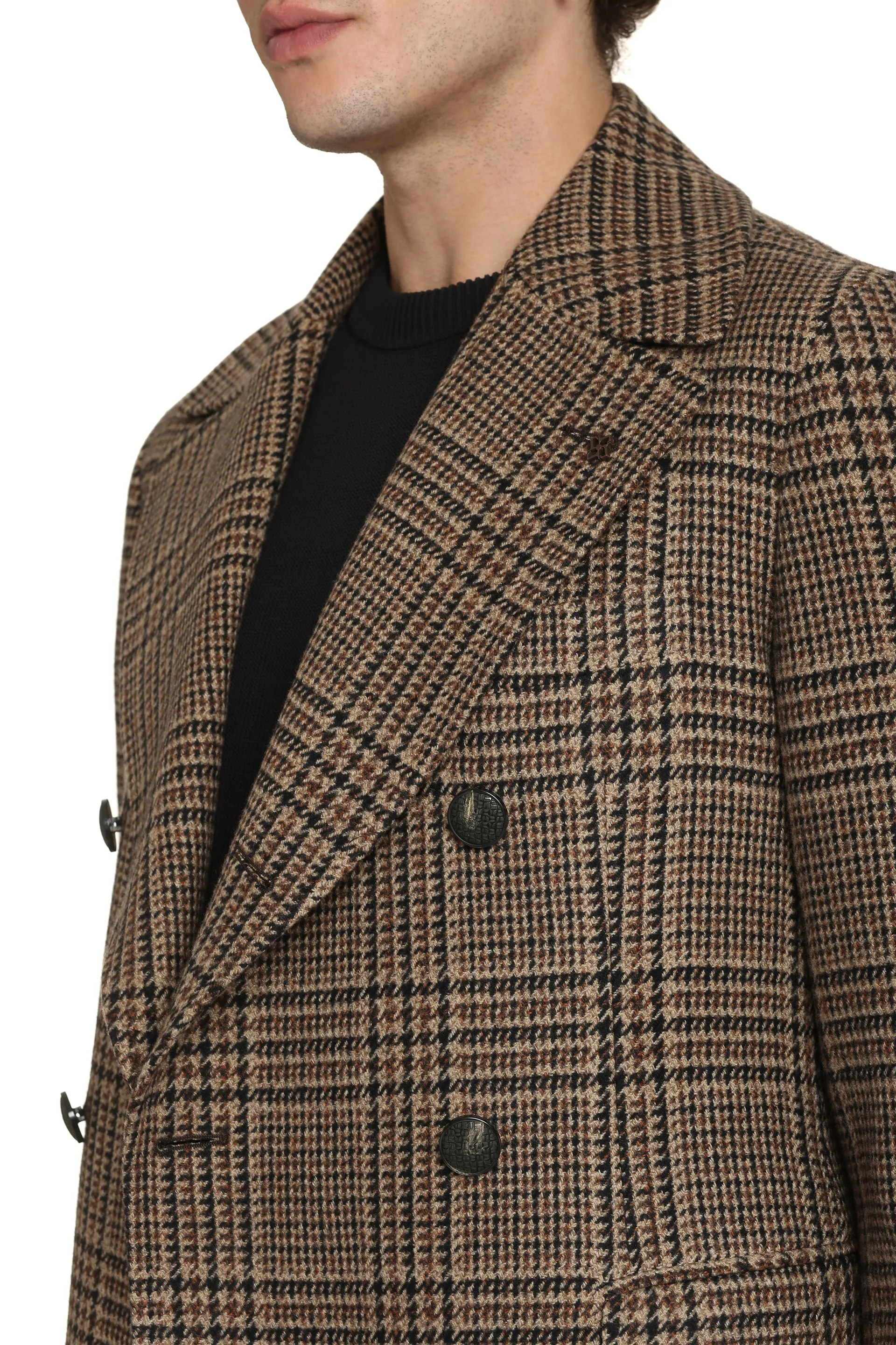 Houndstooth coat