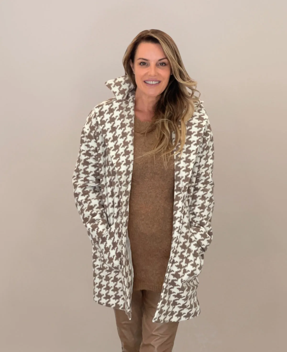 Houndstooth Coat