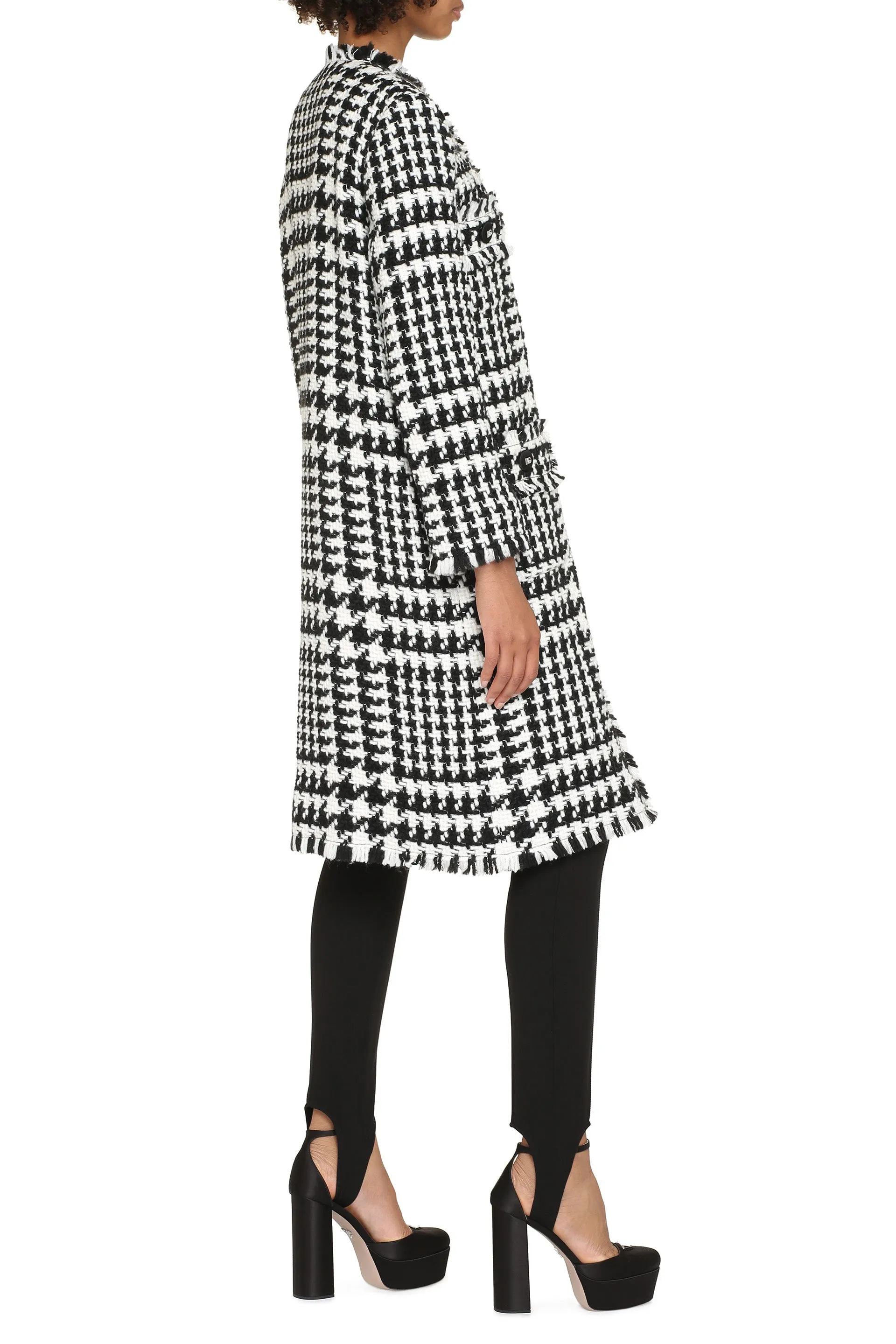 Houndstooth coat