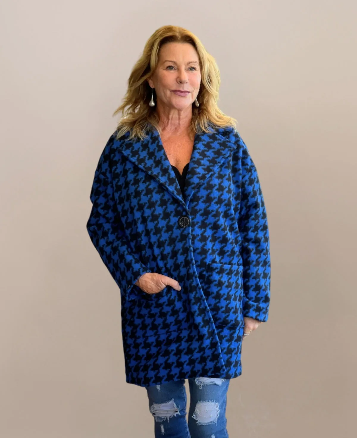 Houndstooth Coat