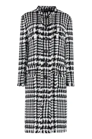 Houndstooth coat
