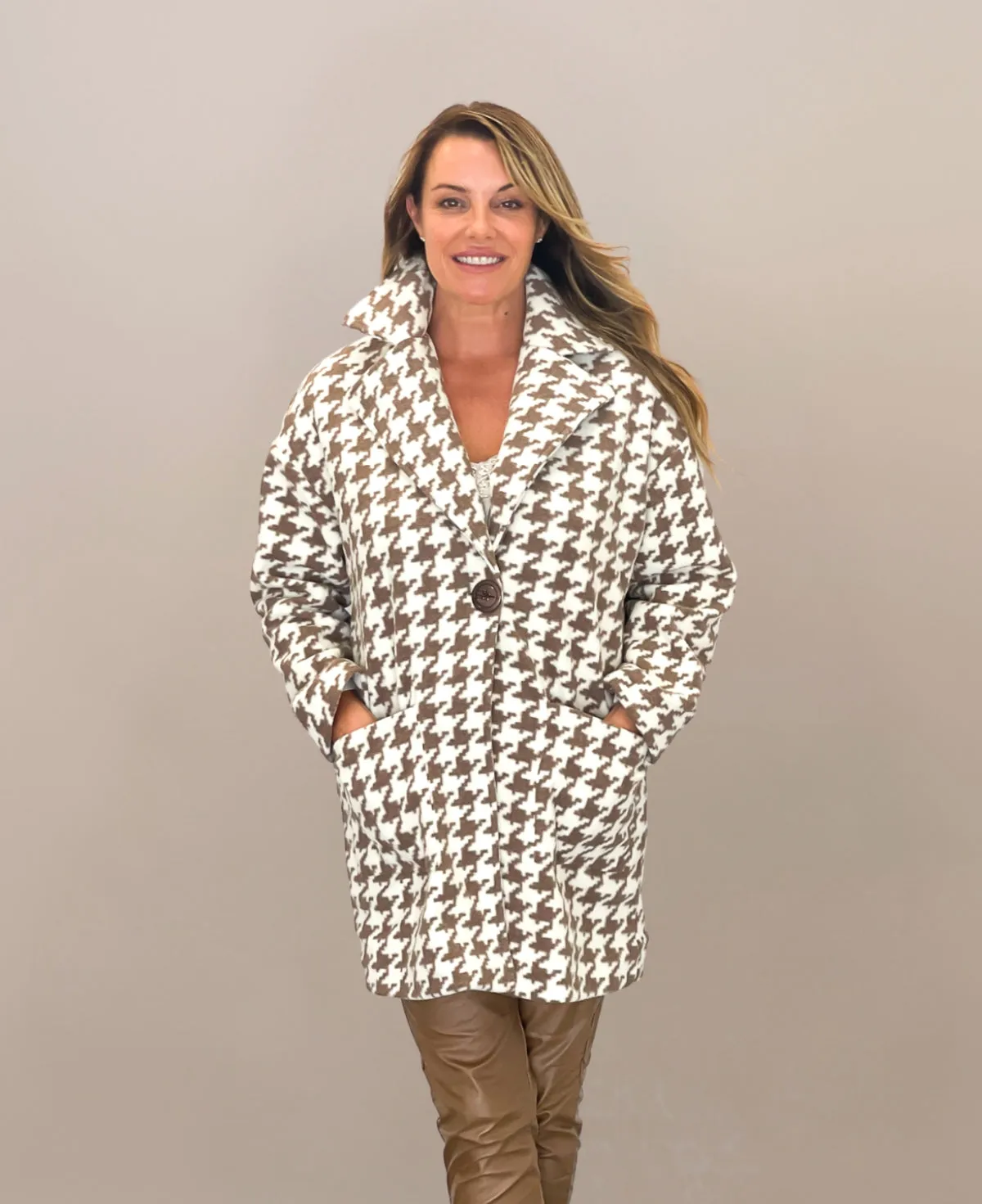 Houndstooth Coat