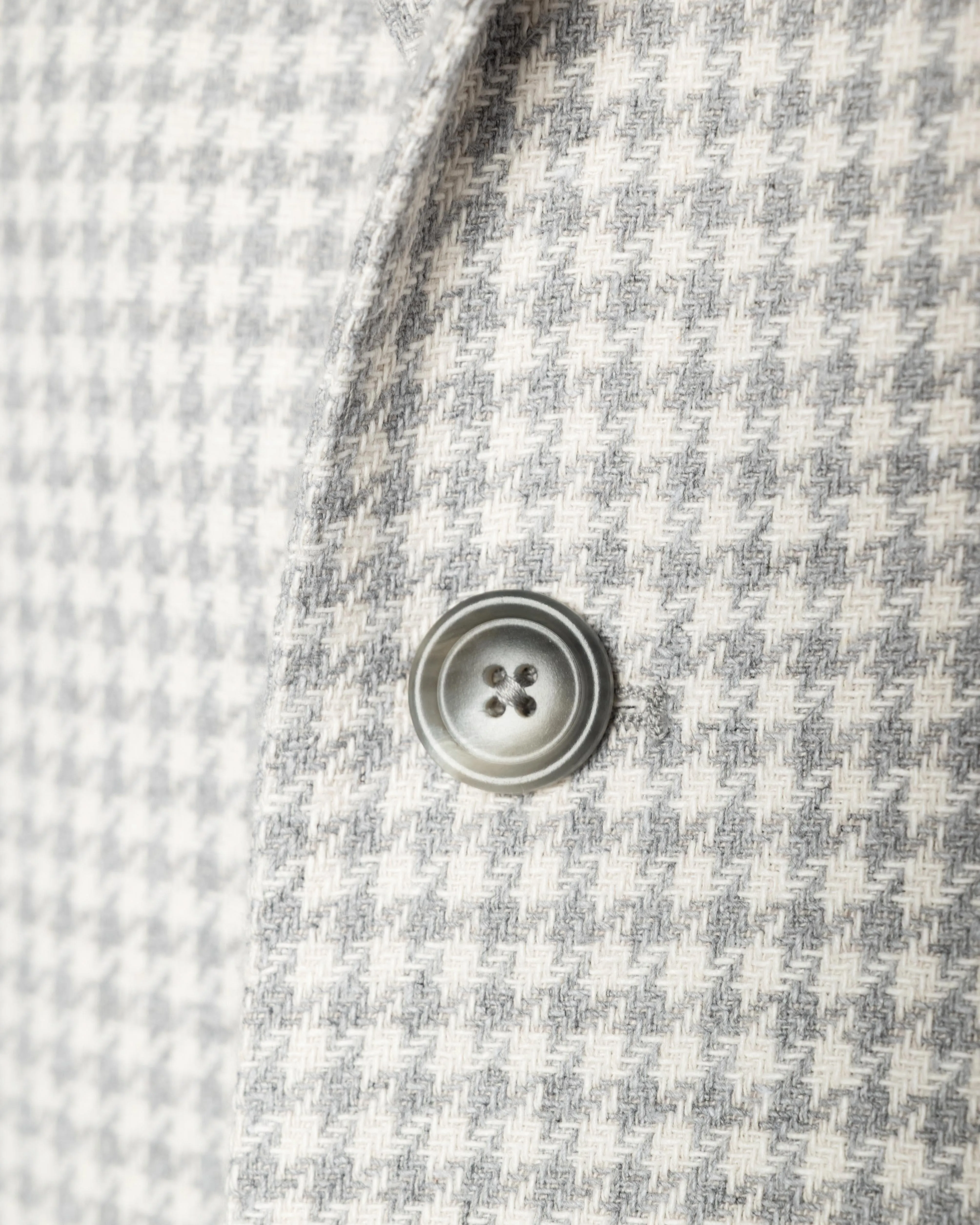 Houndstooth Print Jacket