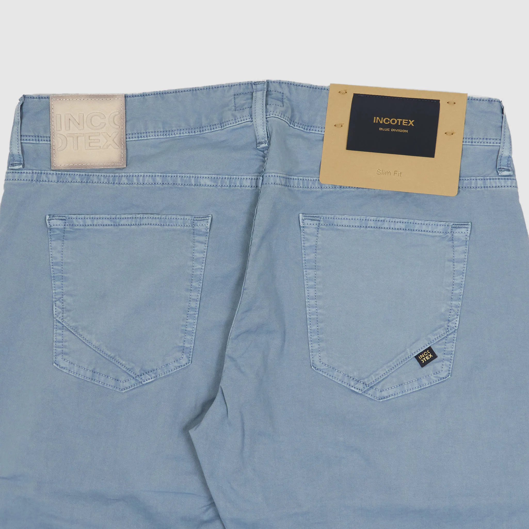 Incotex Blue Division 5-Pocket Vintage Tapered Slim-Fit Jeans