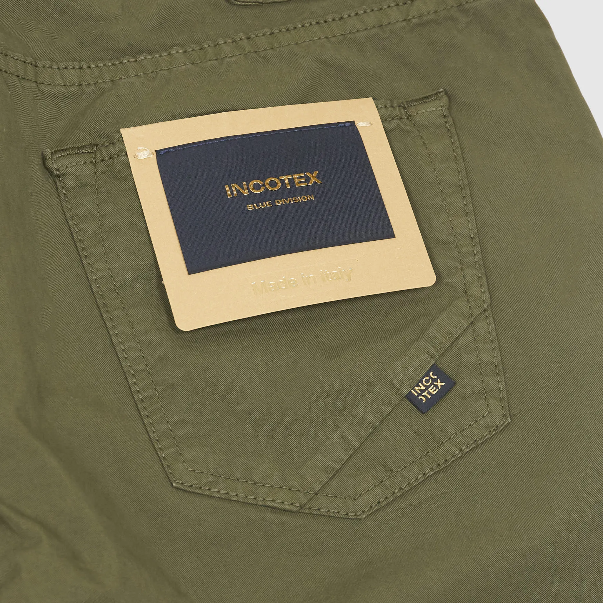 Incotex Blue Division 5-Pocket Vintage Tapered Slim-Fit Jeans