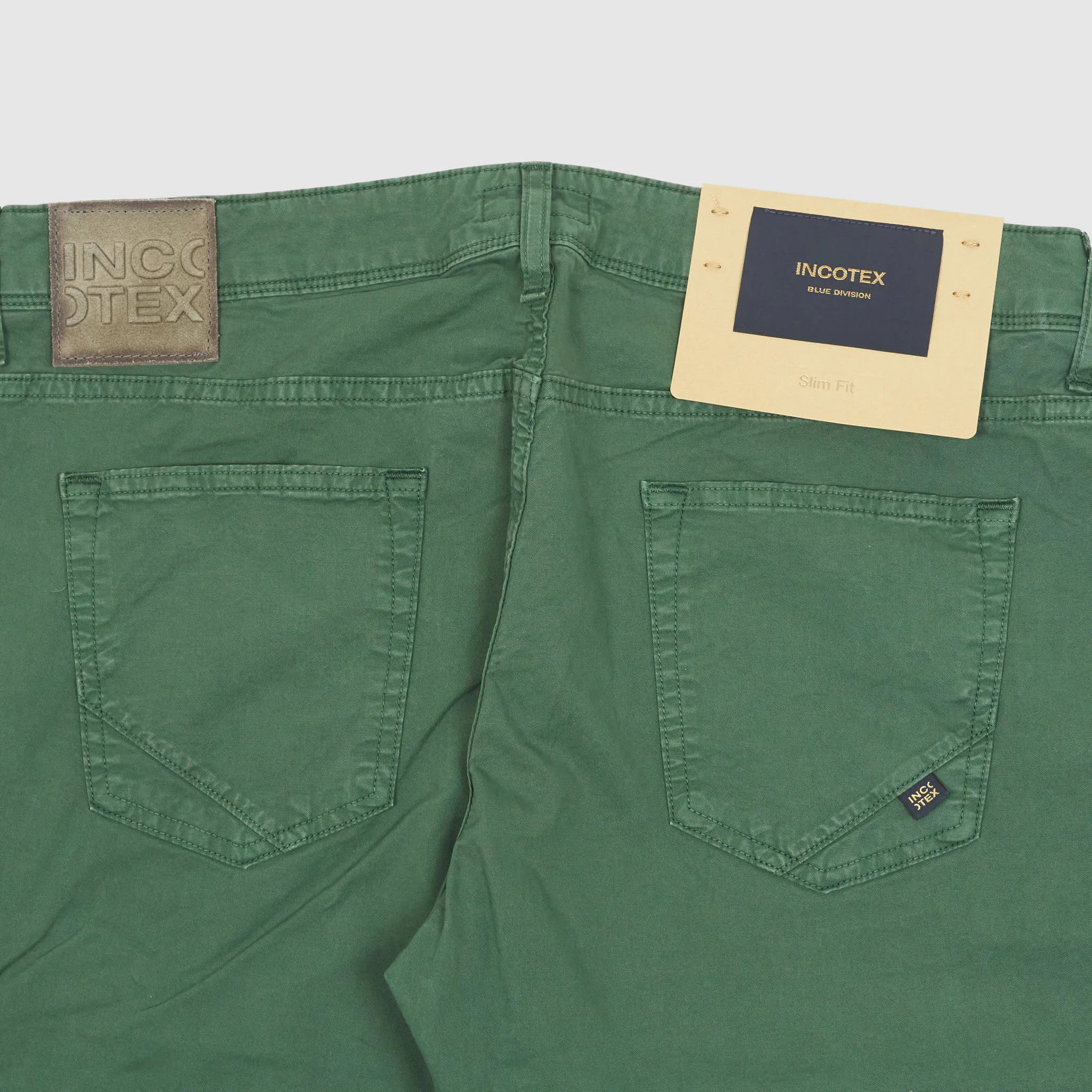 Incotex Blue Division 5-Pocket Vintage Tapered Slim-Fit Jeans