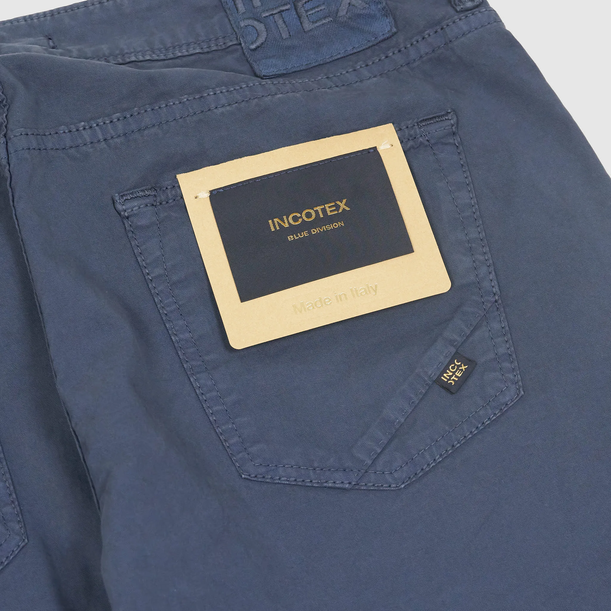 Incotex Blue Division 5-Pocket Vintage Tapered Slim-Fit Jeans