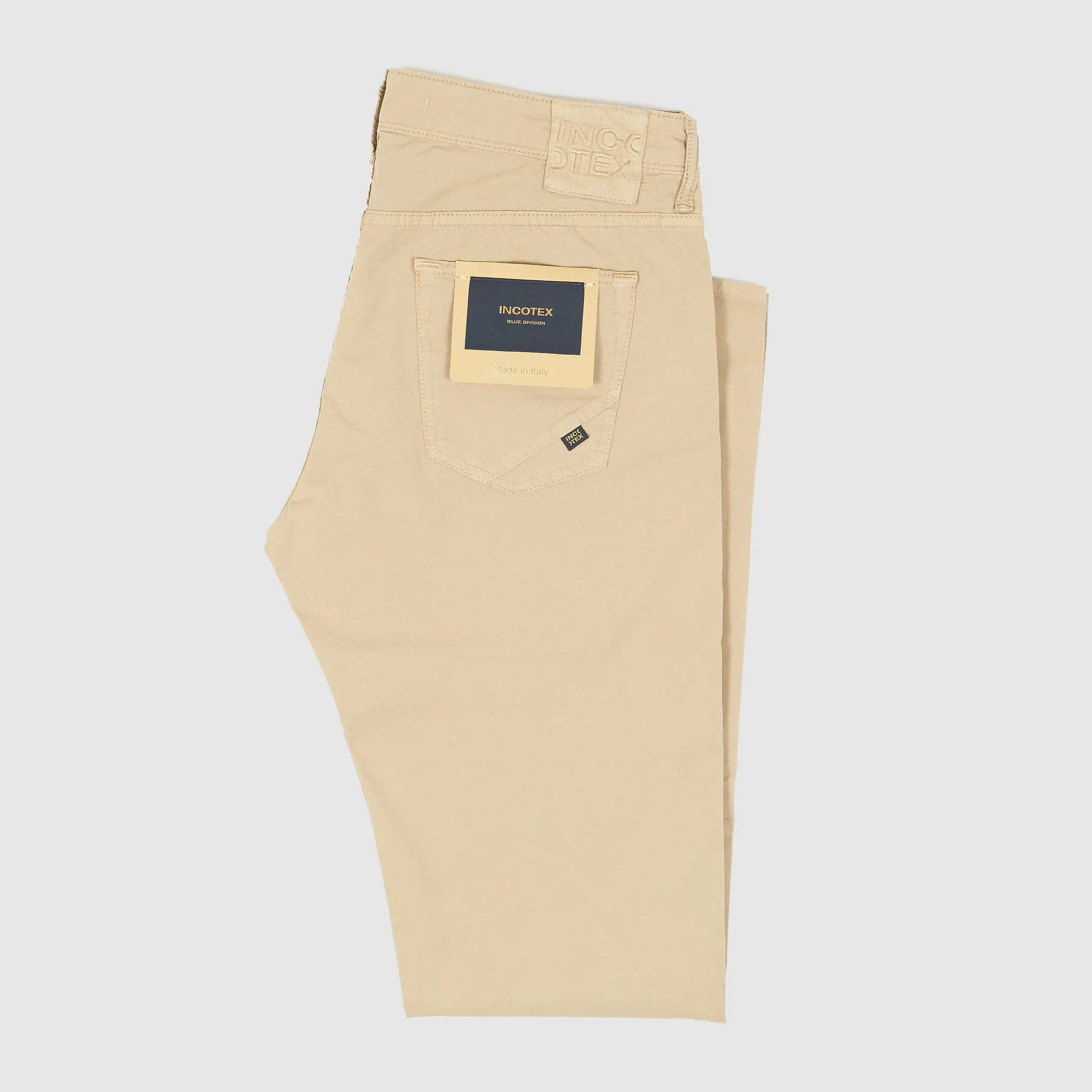 Incotex Blue Division 5-Pocket Vintage Tapered Slim-Fit Jeans