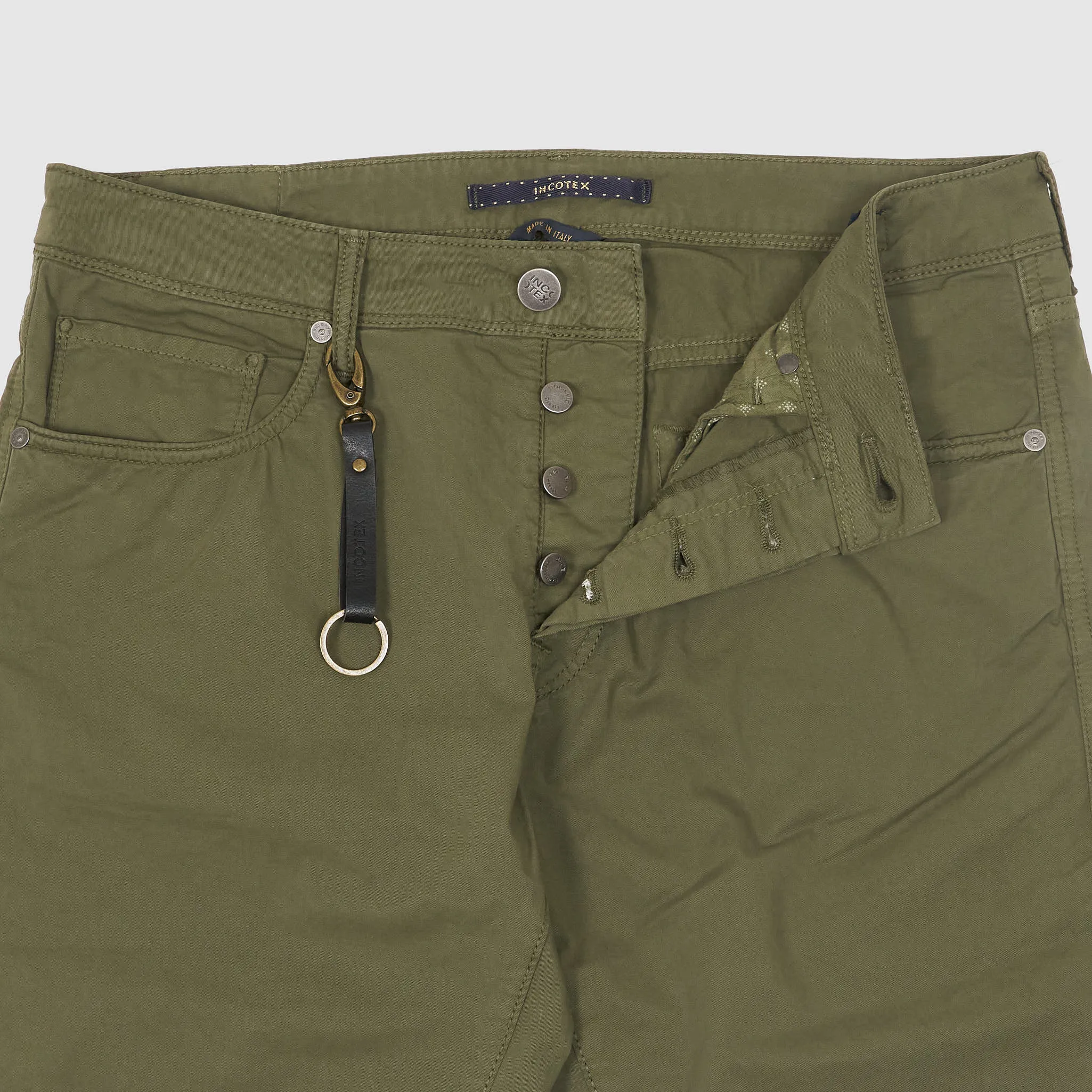 Incotex Blue Division 5-Pocket Vintage Tapered Slim-Fit Jeans