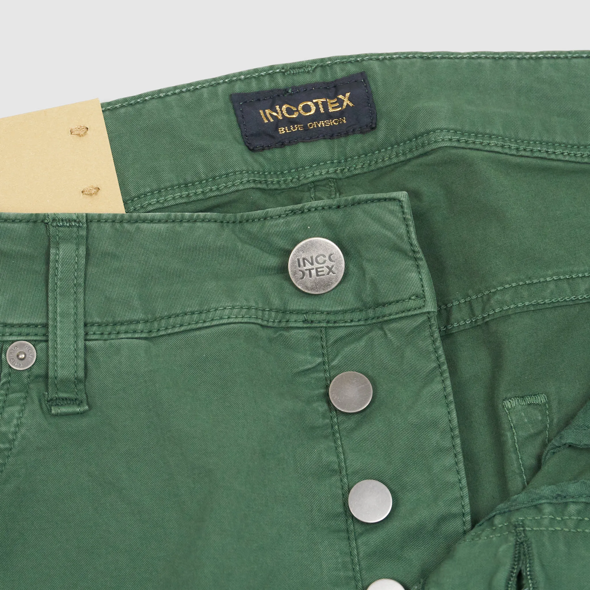 Incotex Blue Division 5-Pocket Vintage Tapered Slim-Fit Jeans