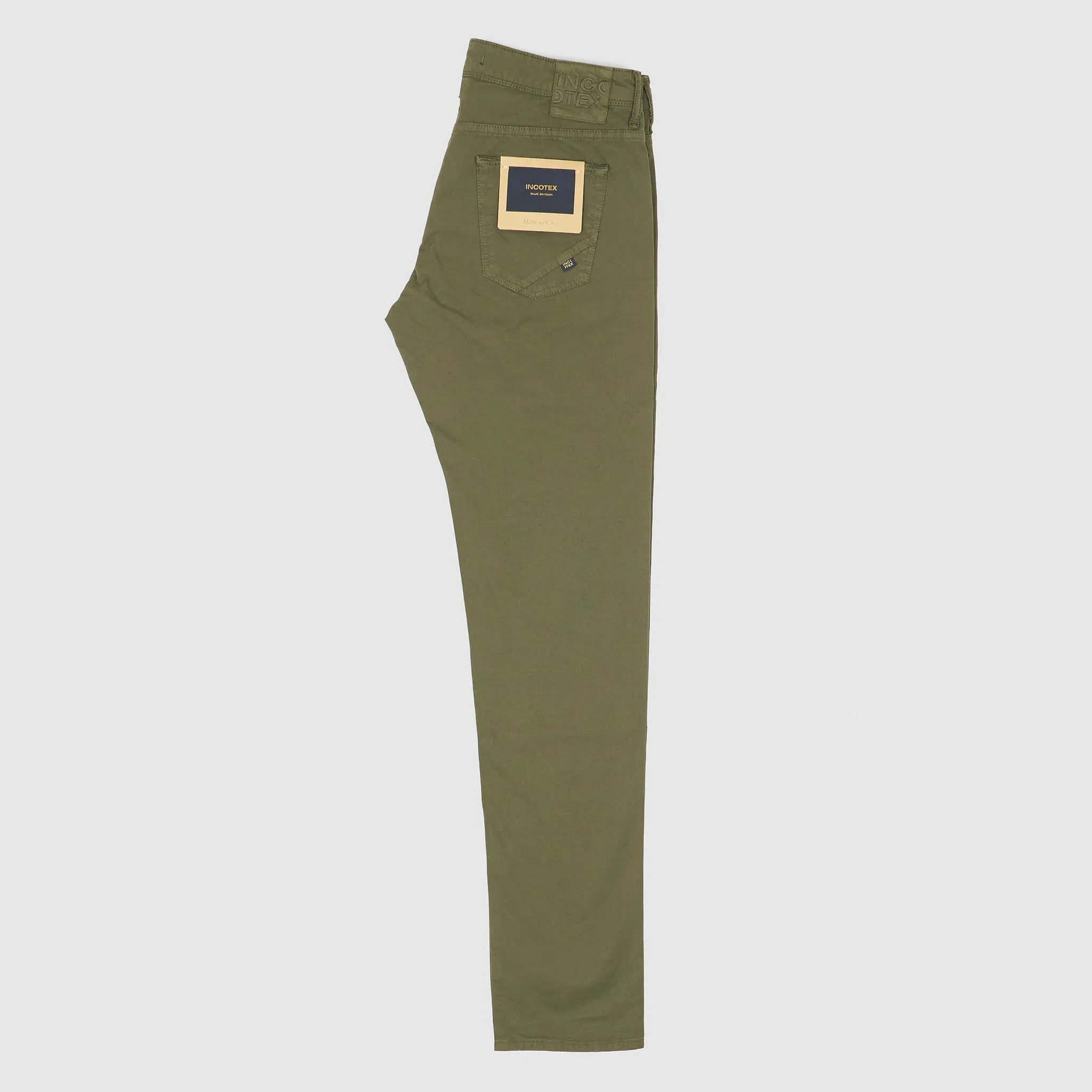 Incotex Blue Division 5-Pocket Vintage Tapered Slim-Fit Jeans