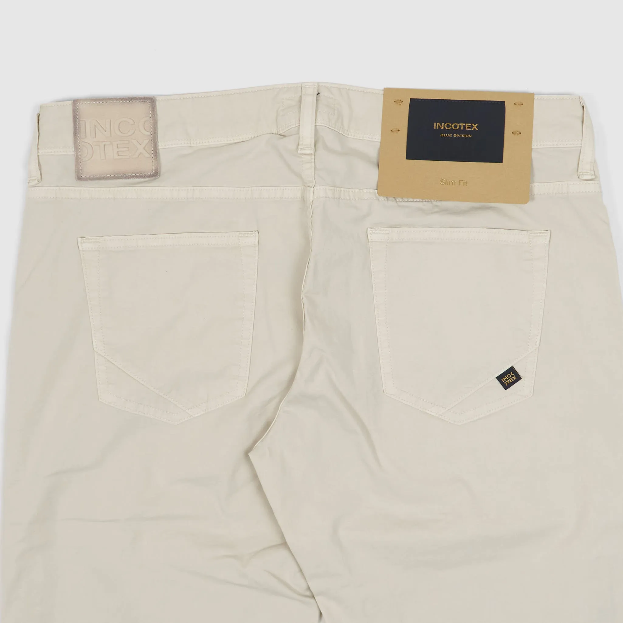 Incotex Blue Division 5-Pocket Vintage Tapered Slim-Fit Jeans