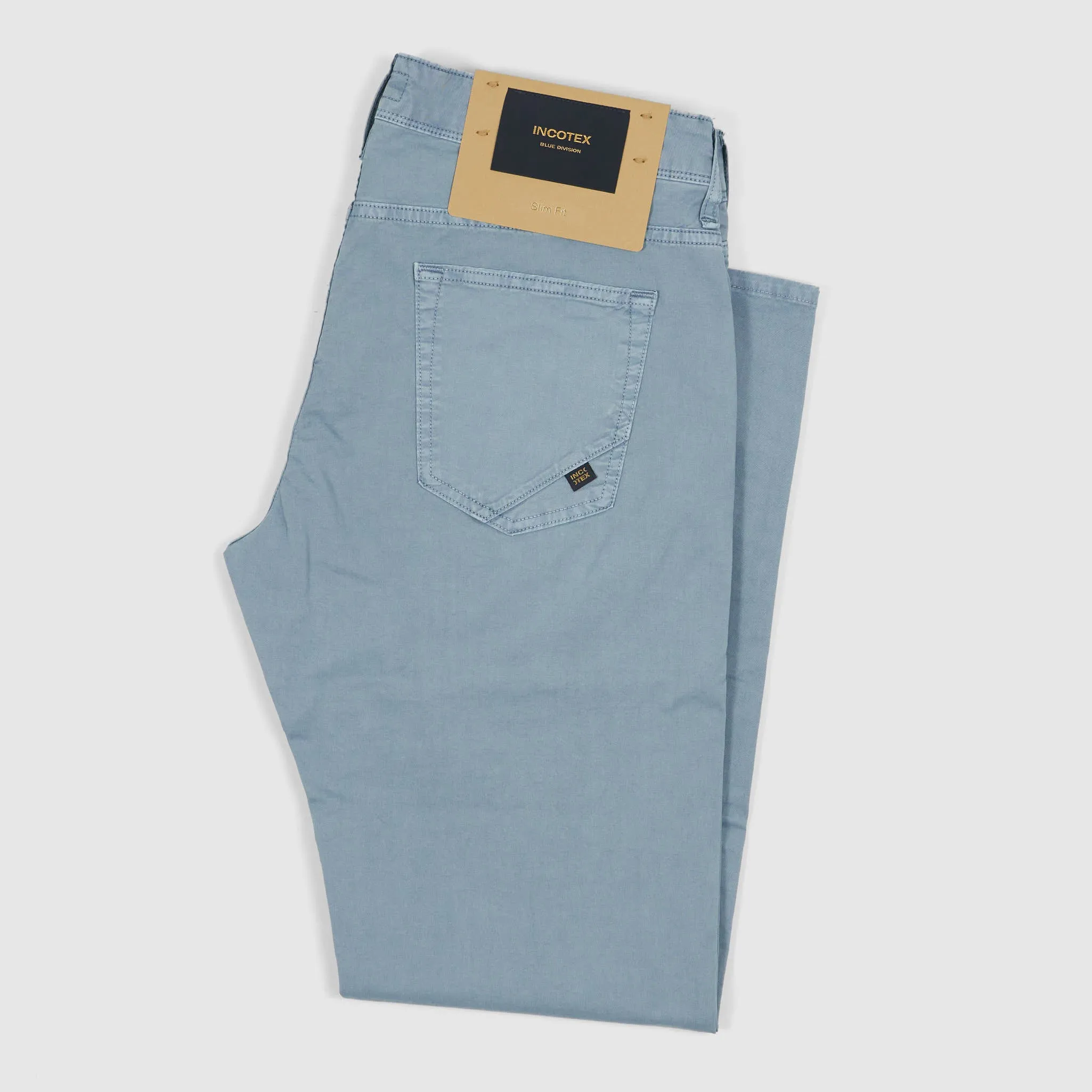 Incotex Blue Division 5-Pocket Vintage Tapered Slim-Fit Jeans