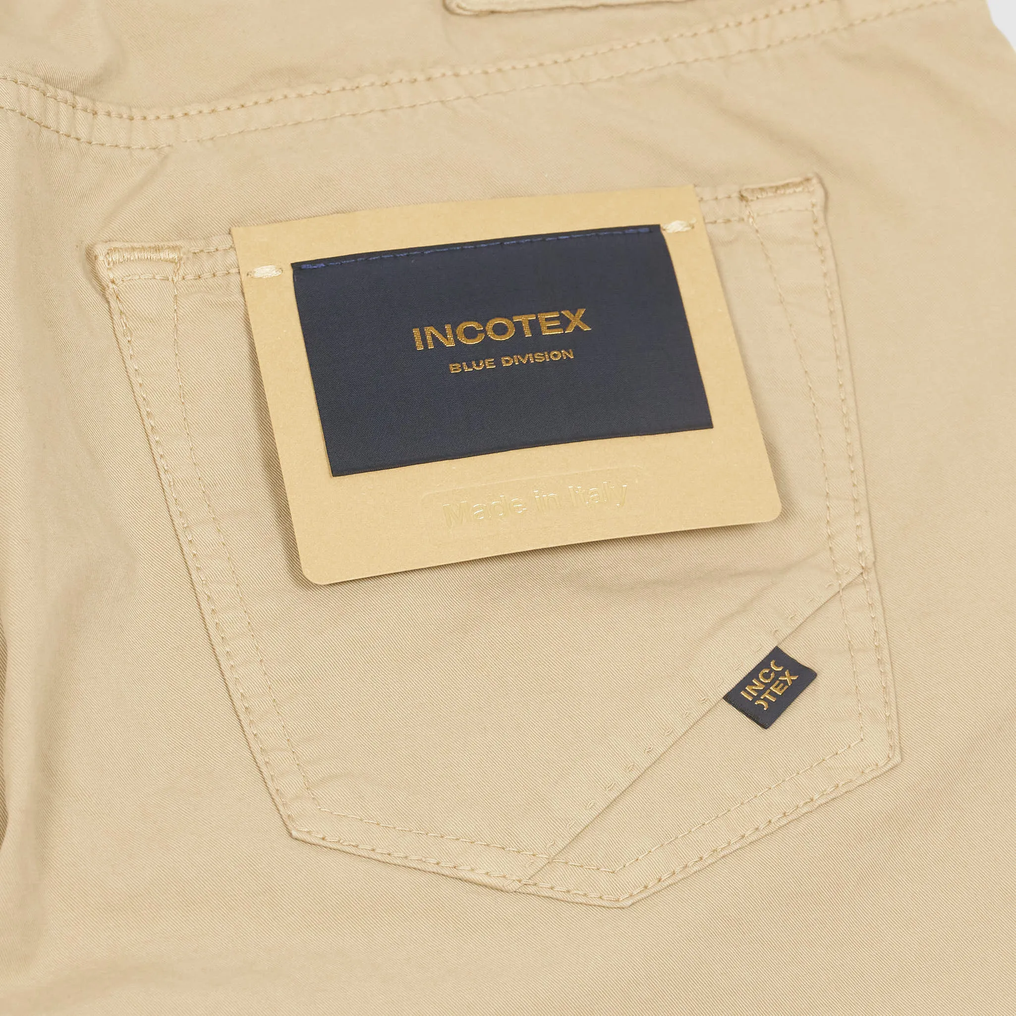 Incotex Blue Division 5-Pocket Vintage Tapered Slim-Fit Jeans