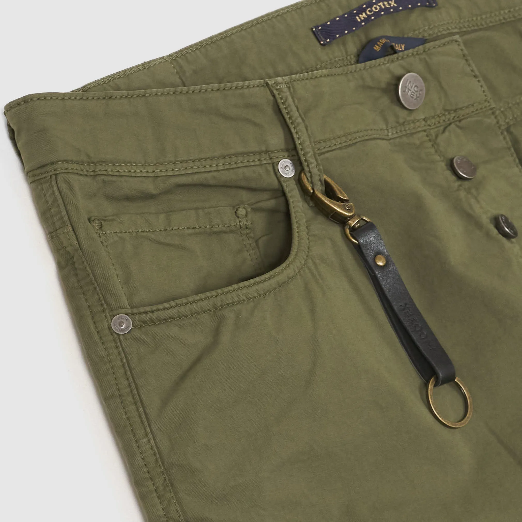 Incotex Blue Division 5-Pocket Vintage Tapered Slim-Fit Jeans