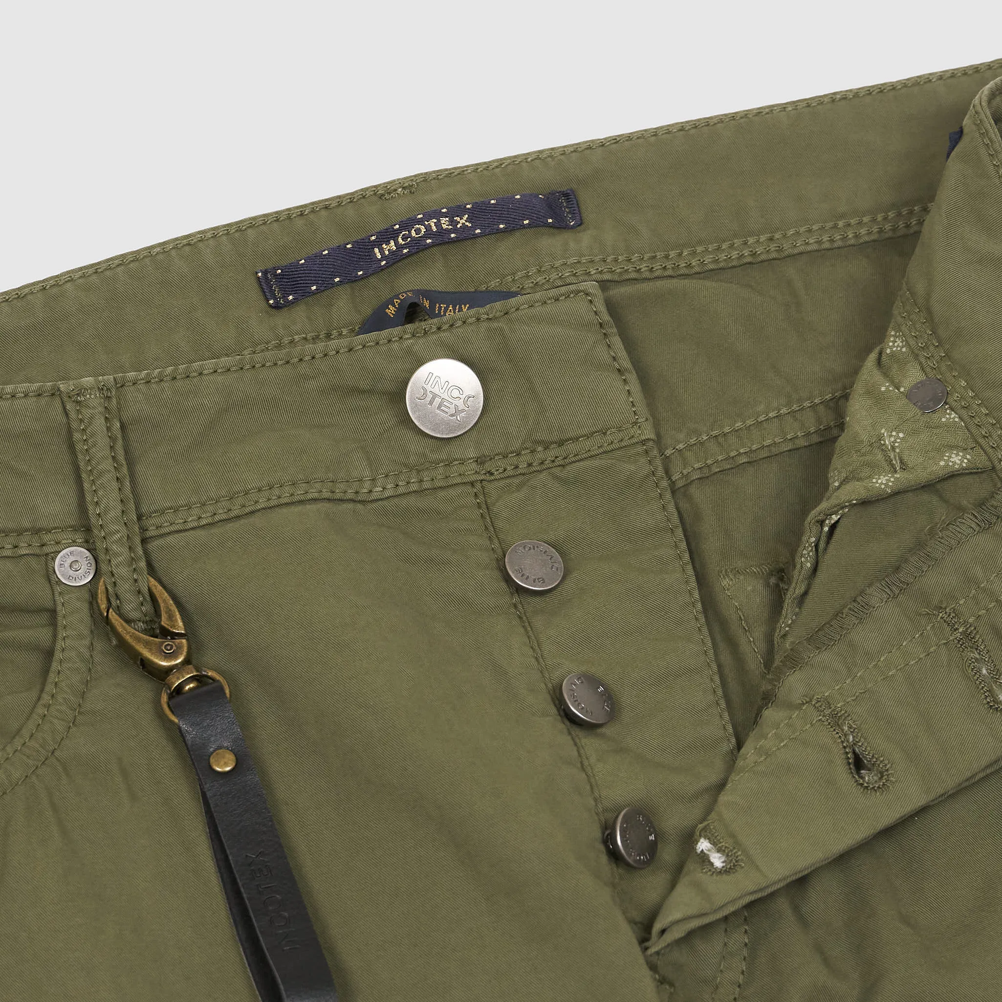 Incotex Blue Division 5-Pocket Vintage Tapered Slim-Fit Jeans