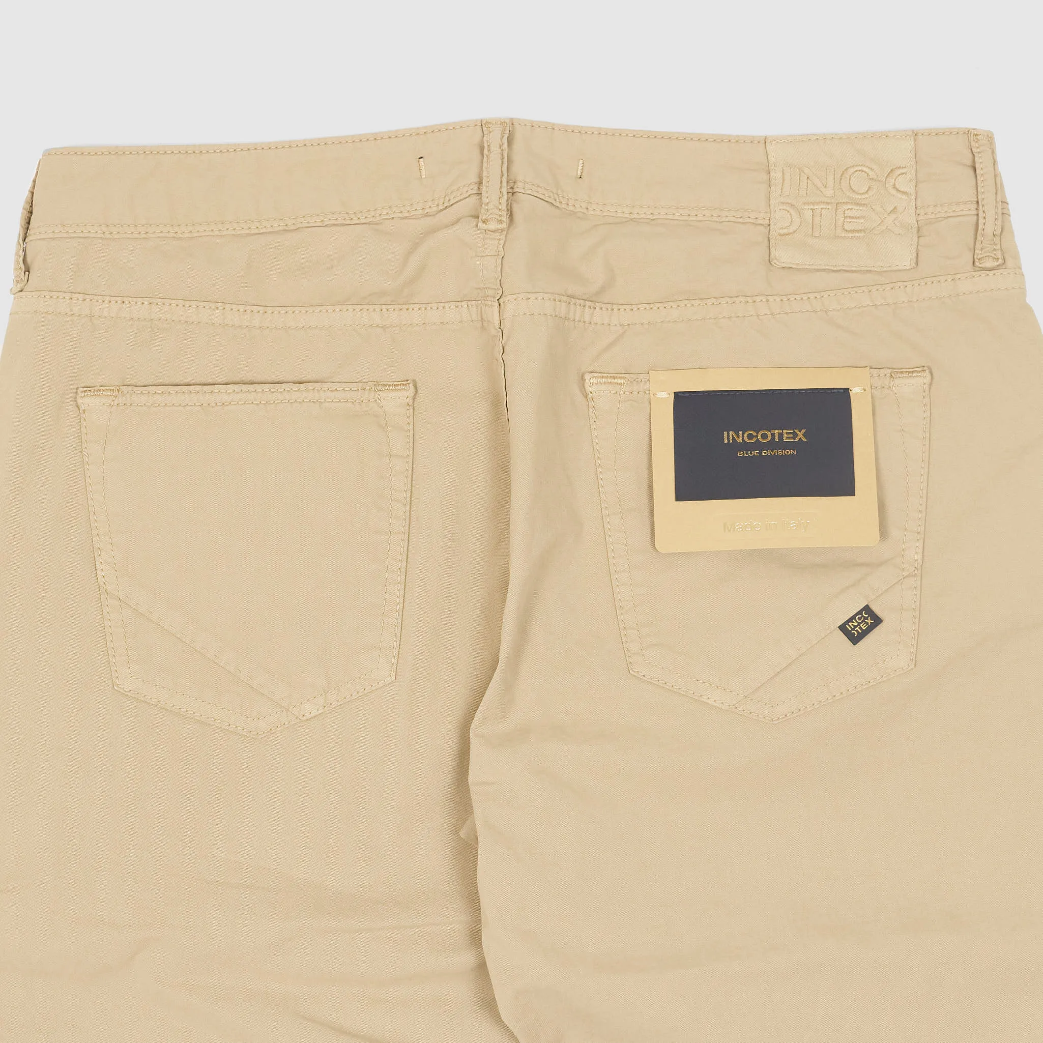 Incotex Blue Division 5-Pocket Vintage Tapered Slim-Fit Jeans