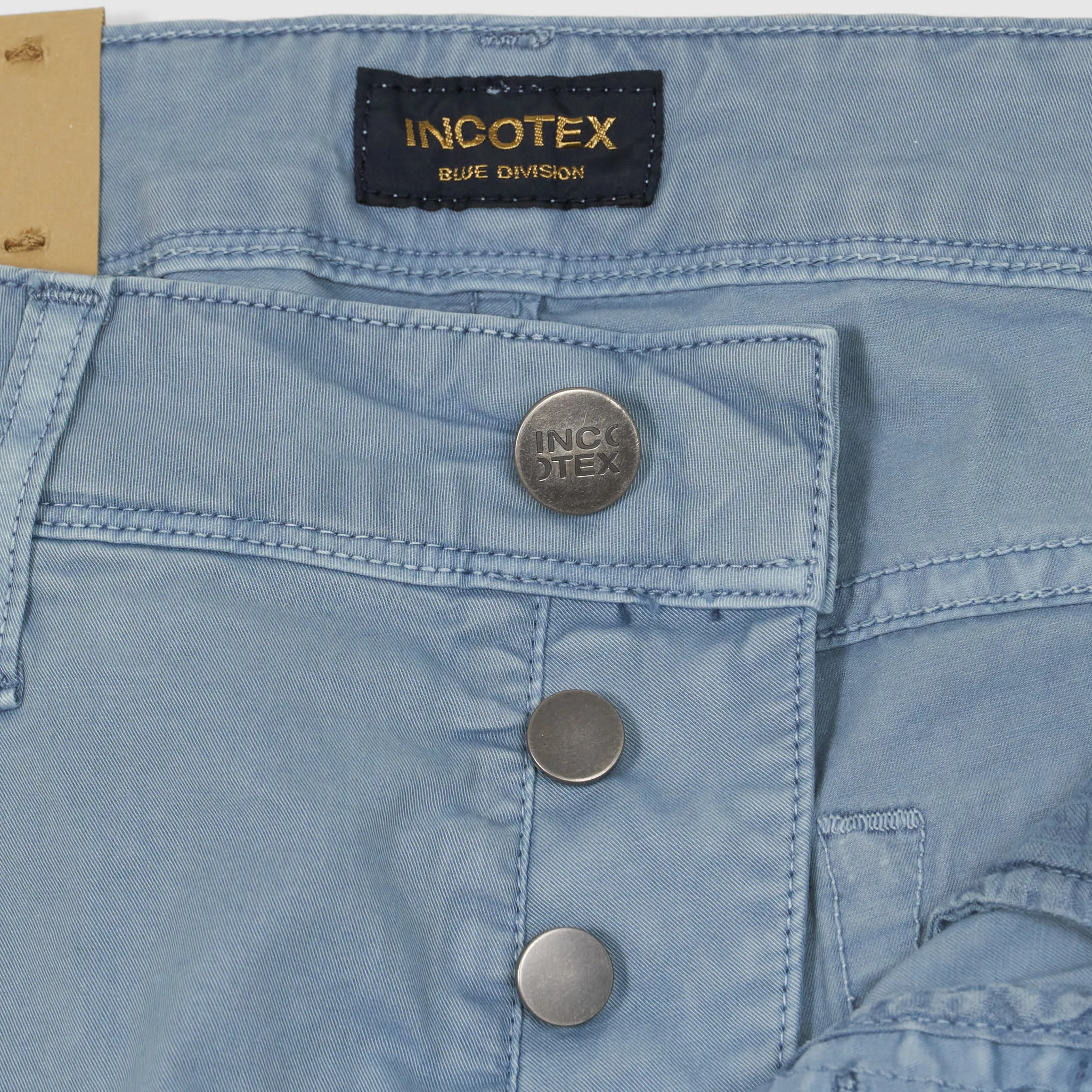 Incotex Blue Division 5-Pocket Vintage Tapered Slim-Fit Jeans