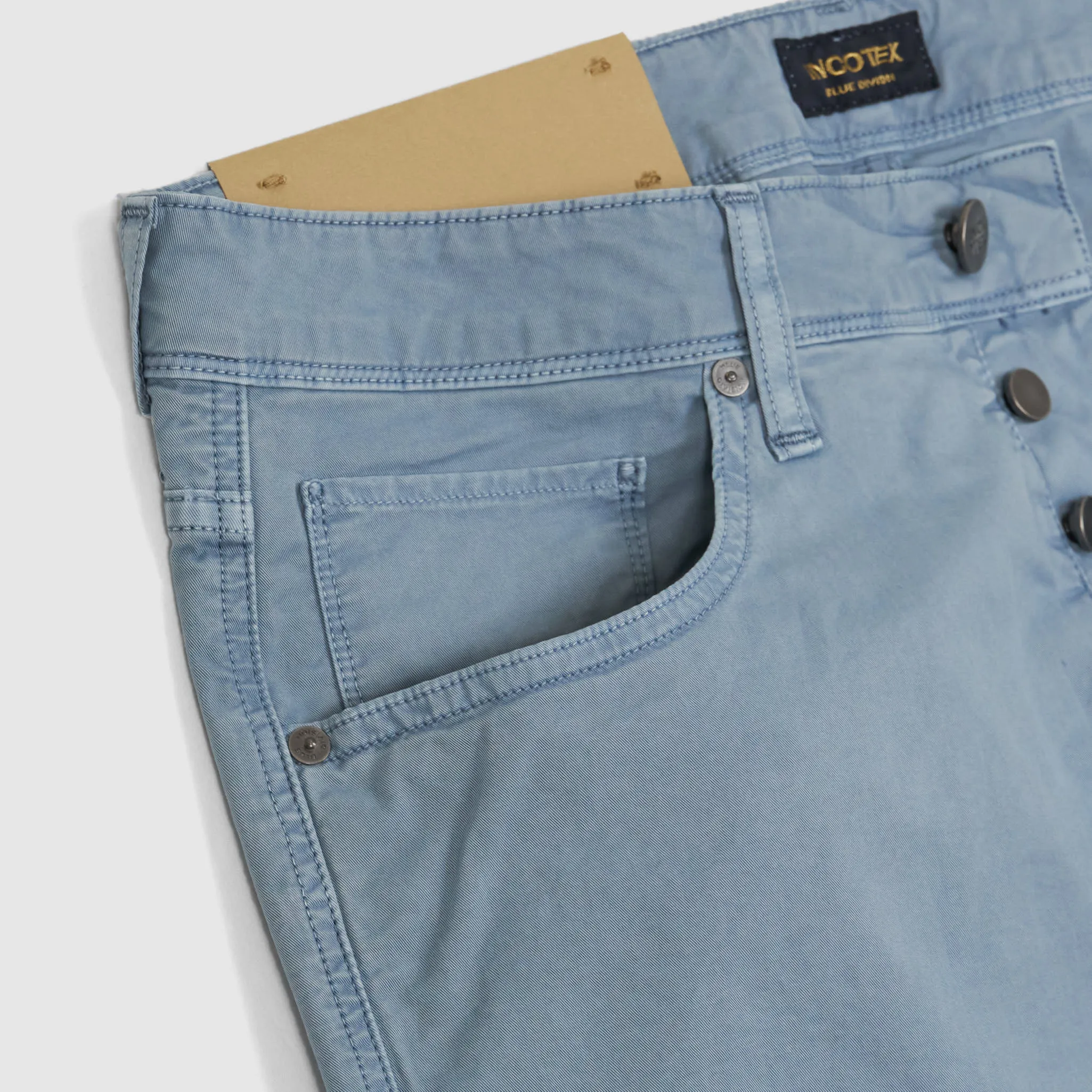 Incotex Blue Division 5-Pocket Vintage Tapered Slim-Fit Jeans