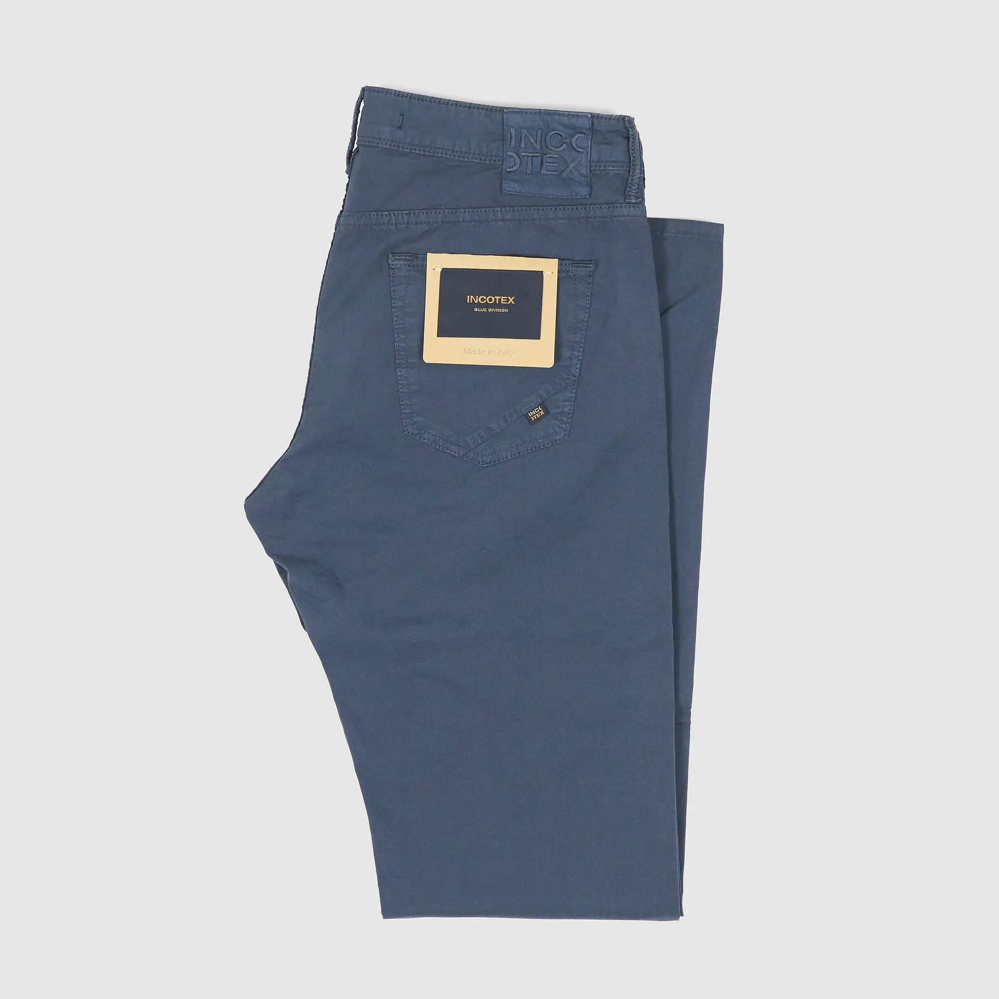 Incotex Blue Division 5-Pocket Vintage Tapered Slim-Fit Jeans