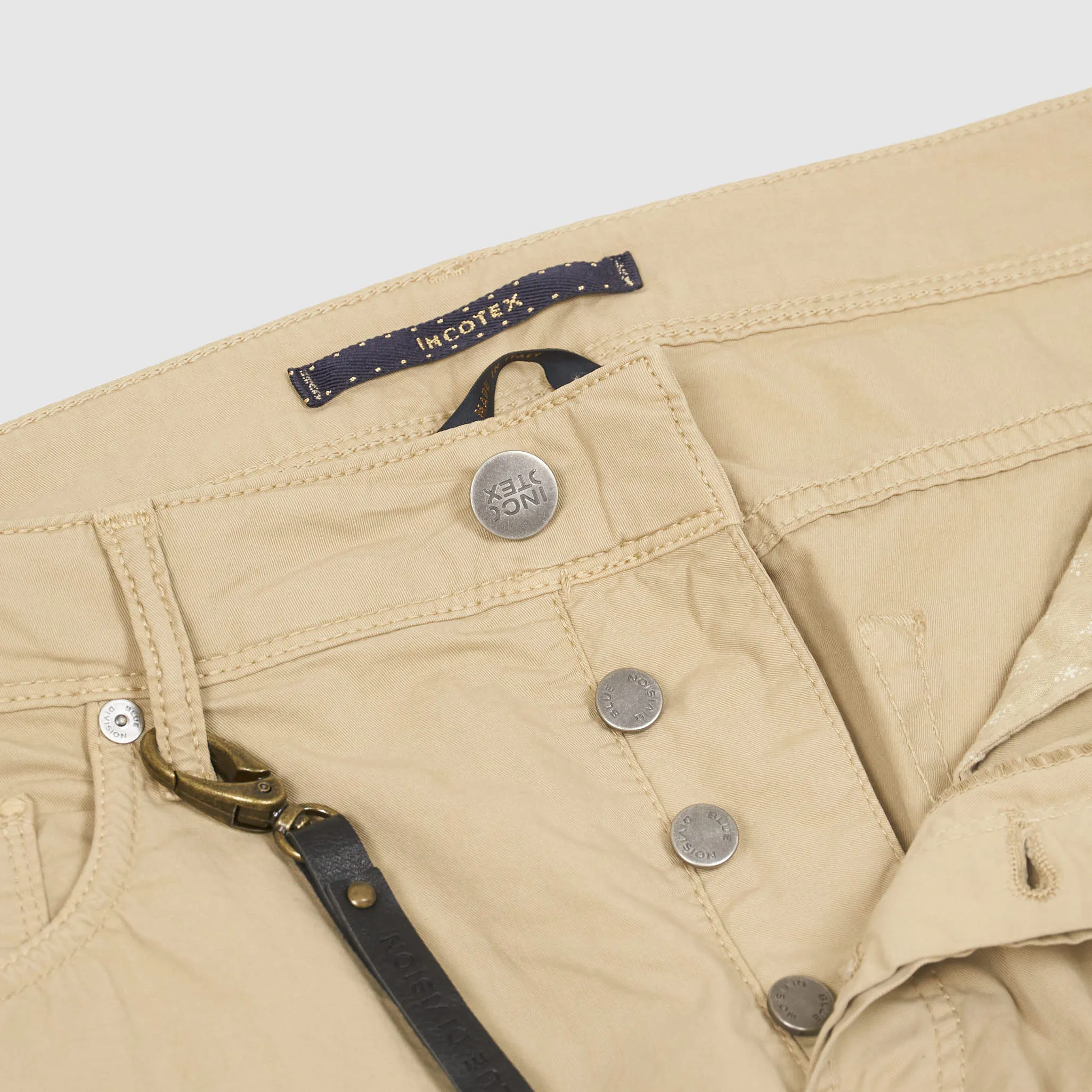 Incotex Blue Division 5-Pocket Vintage Tapered Slim-Fit Jeans