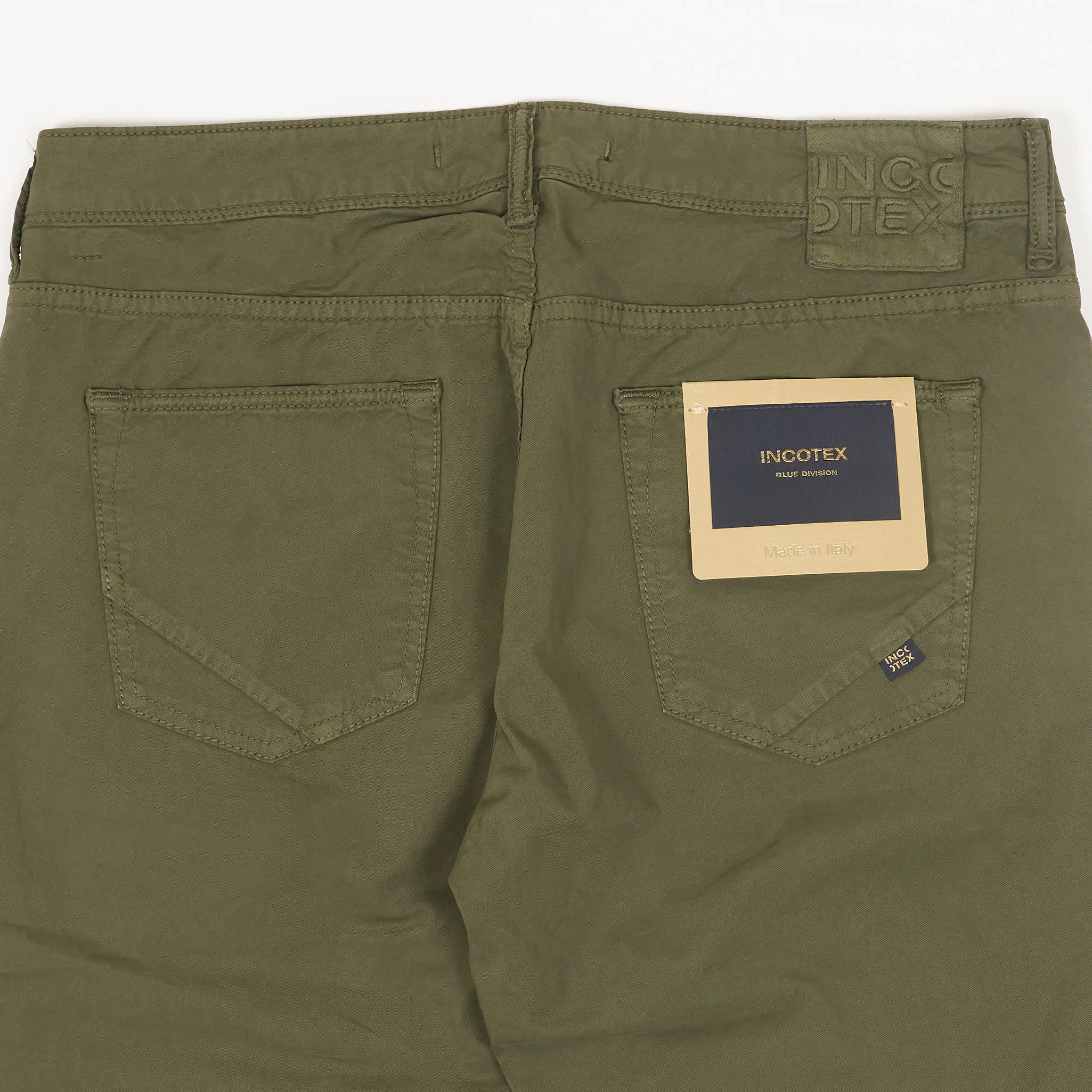 Incotex Blue Division 5-Pocket Vintage Tapered Slim-Fit Jeans