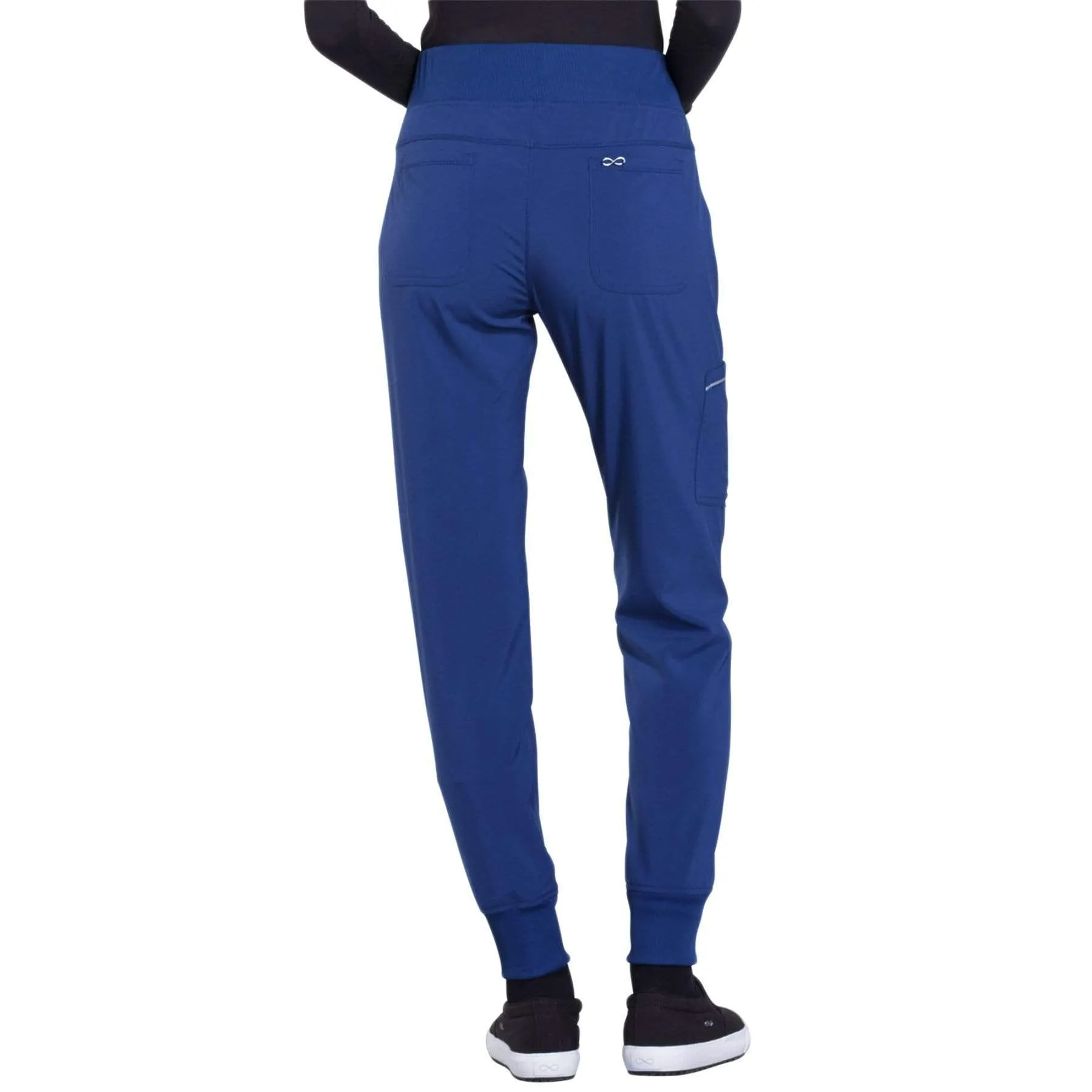 Infinity CK110A Scrubs Pants Womens Mid Rise Tapered Leg Jogger Royal